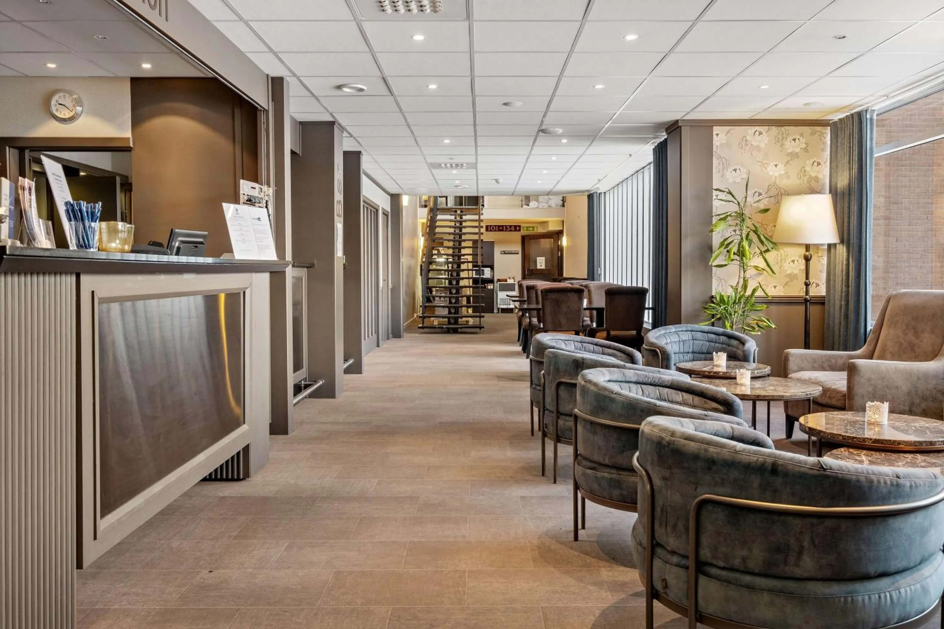 Lobby or reception in Best Western Hotell Ett