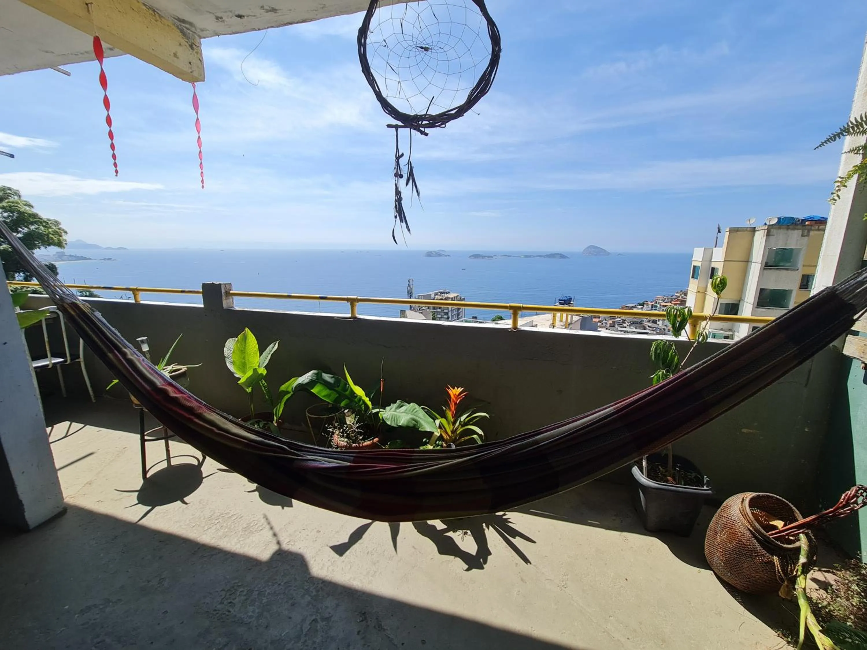 Patio in Hostel Sol & Mar