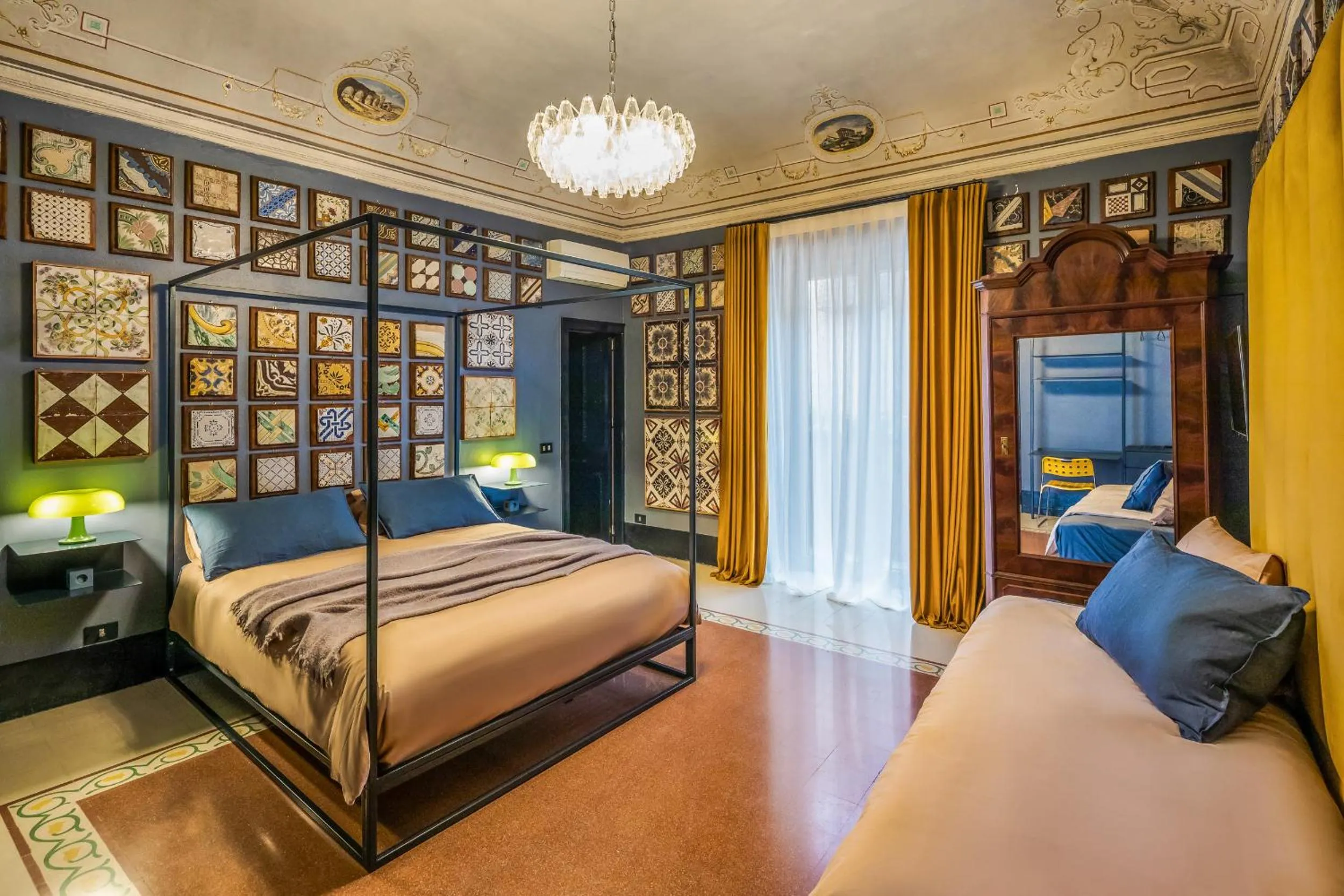 Photo of the whole room, Bed in Stanze al Genio B&B