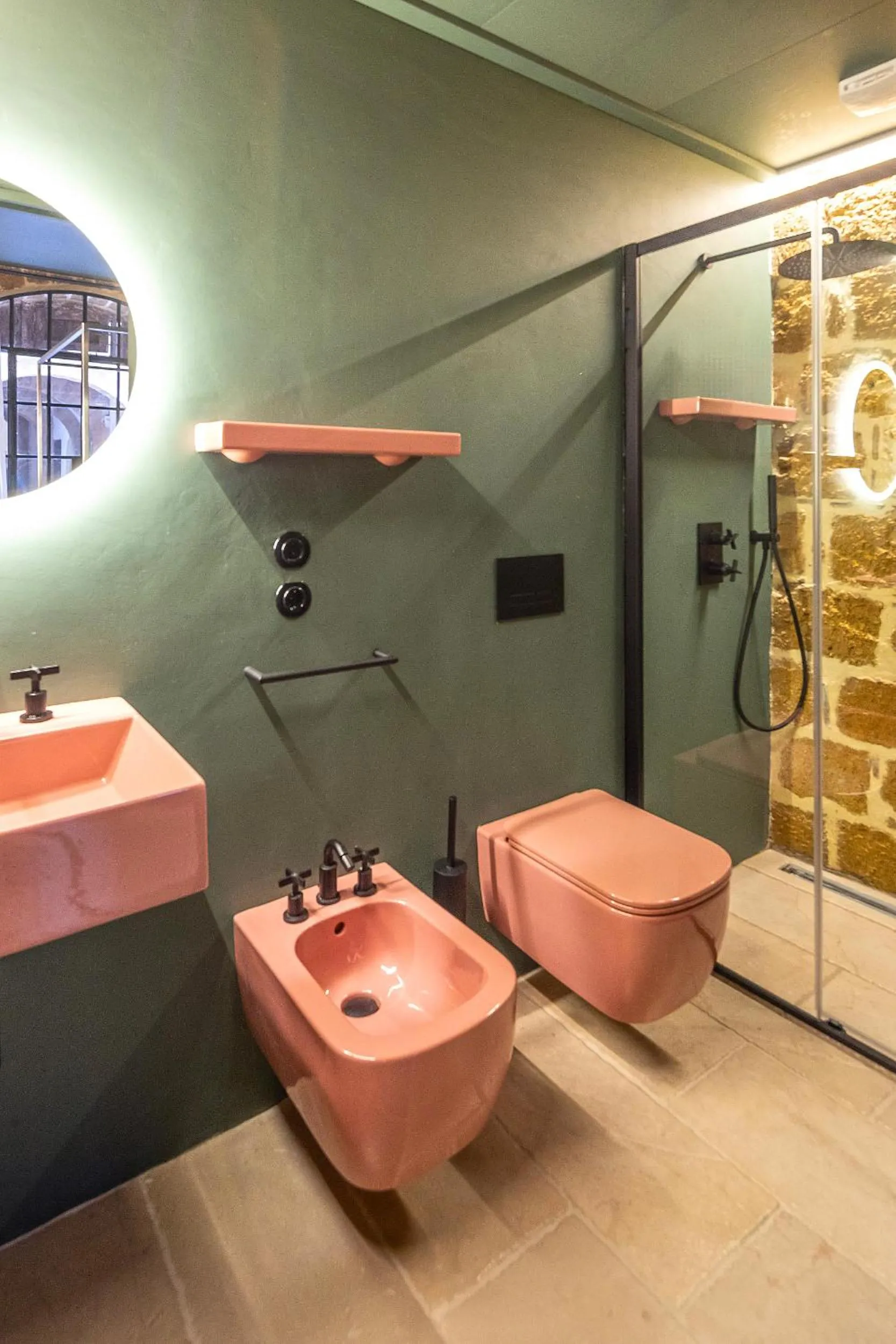 Shower in Le Stanze al Genio di Darlon