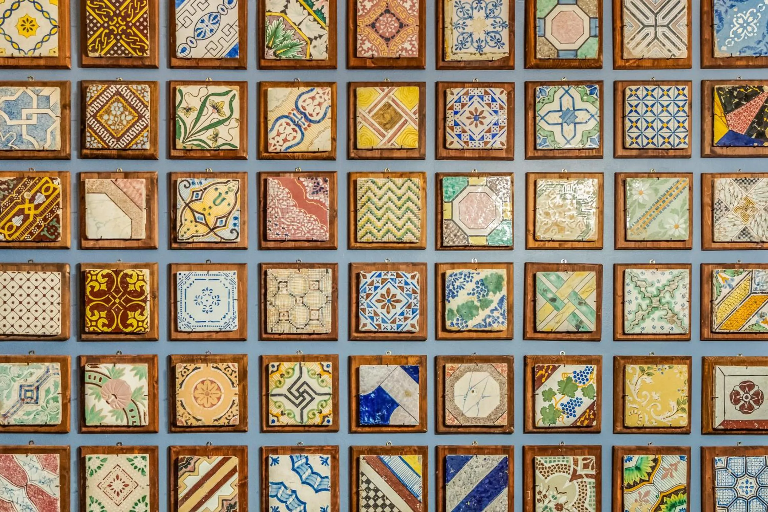 Decorative detail in Stanze al Genio B&B