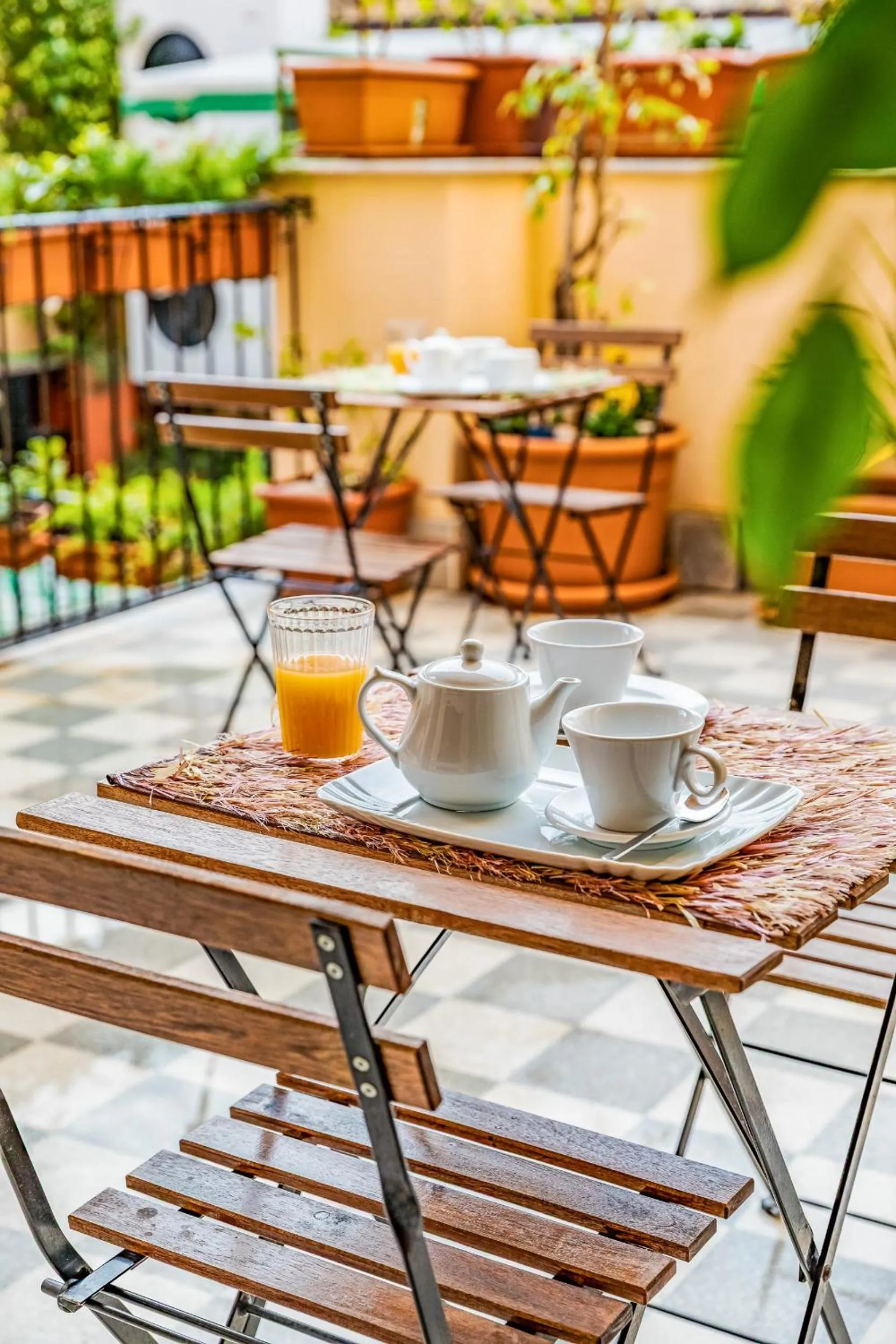 Balcony/Terrace in Stanze al Genio B&B