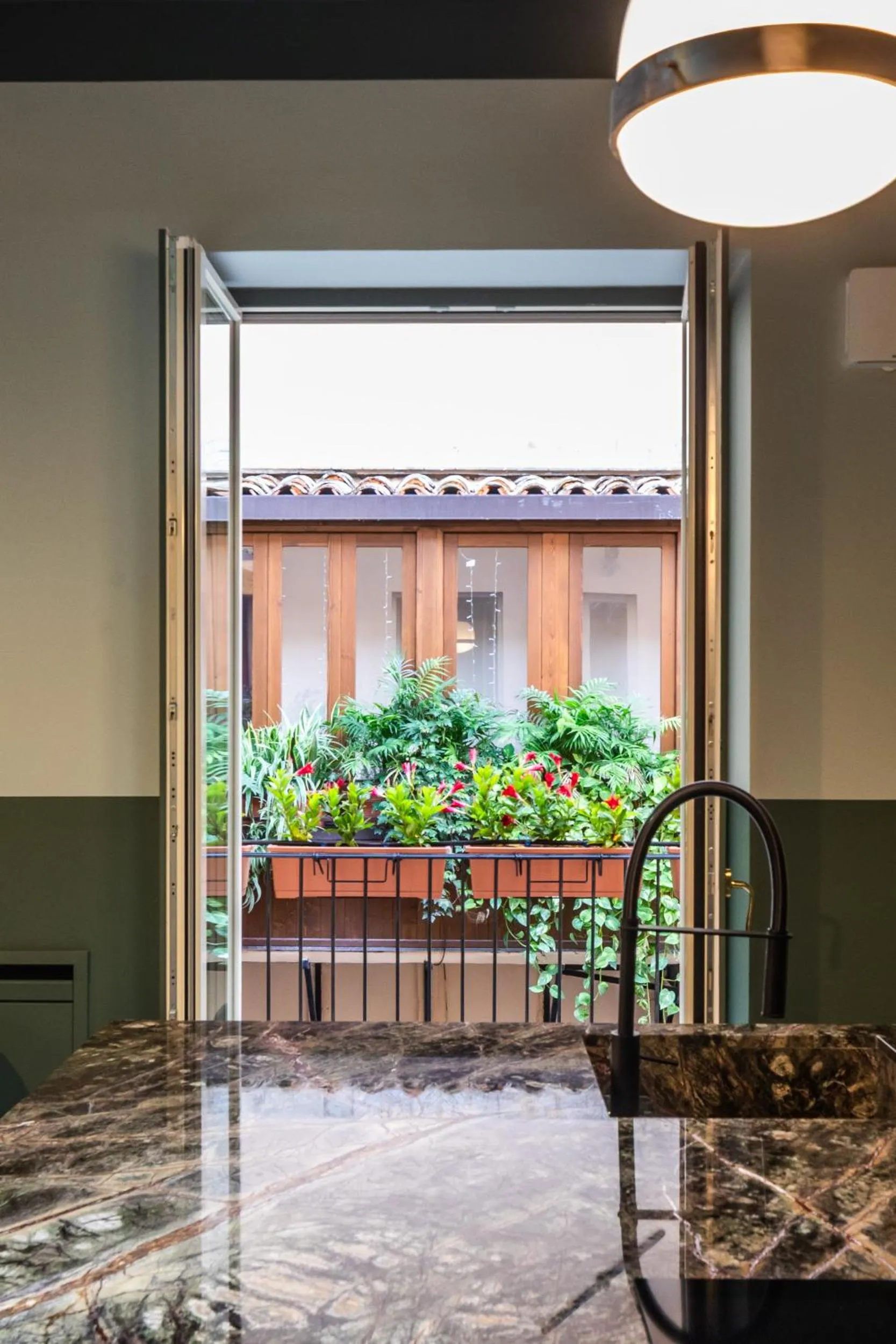 Patio in Le Stanze al Genio di Darlon