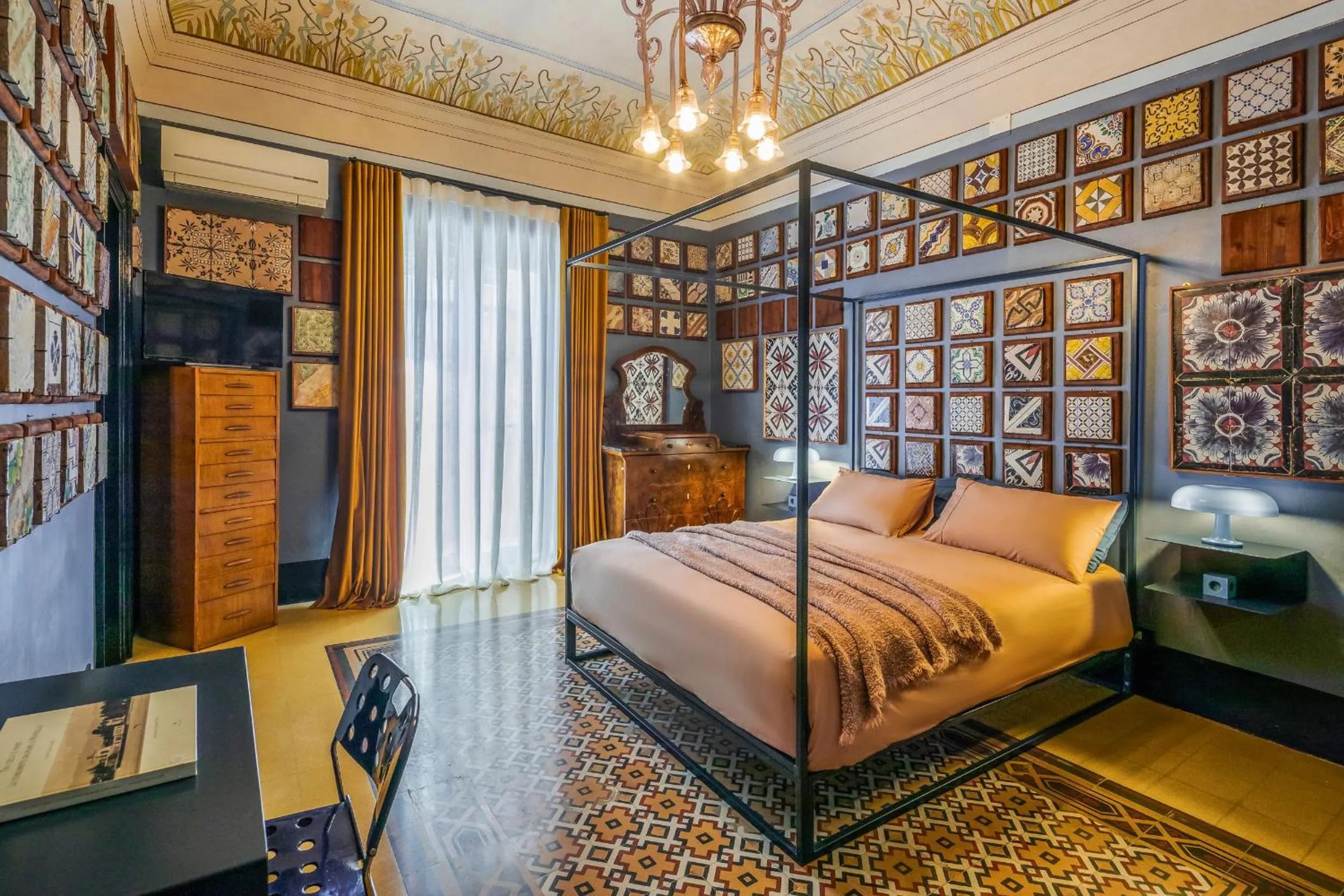 Bed in Stanze al Genio B&B