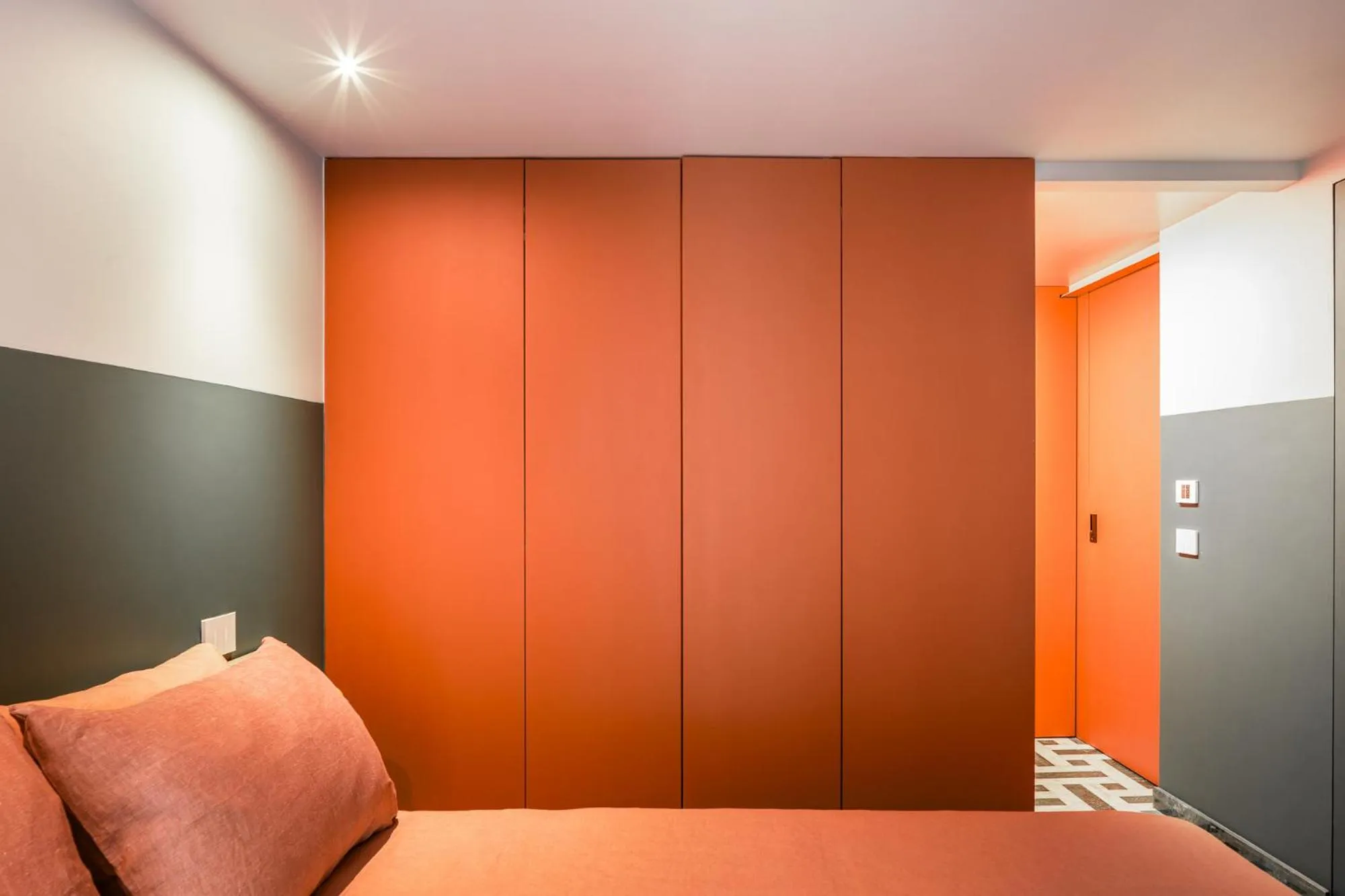 Bed in Le Stanze al Genio di Darlon