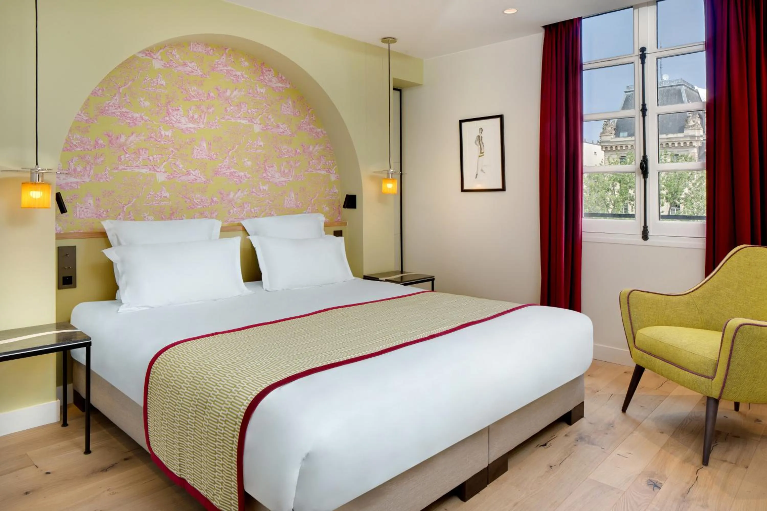 Bedroom, Bed in Les Rives de Notre-Dame