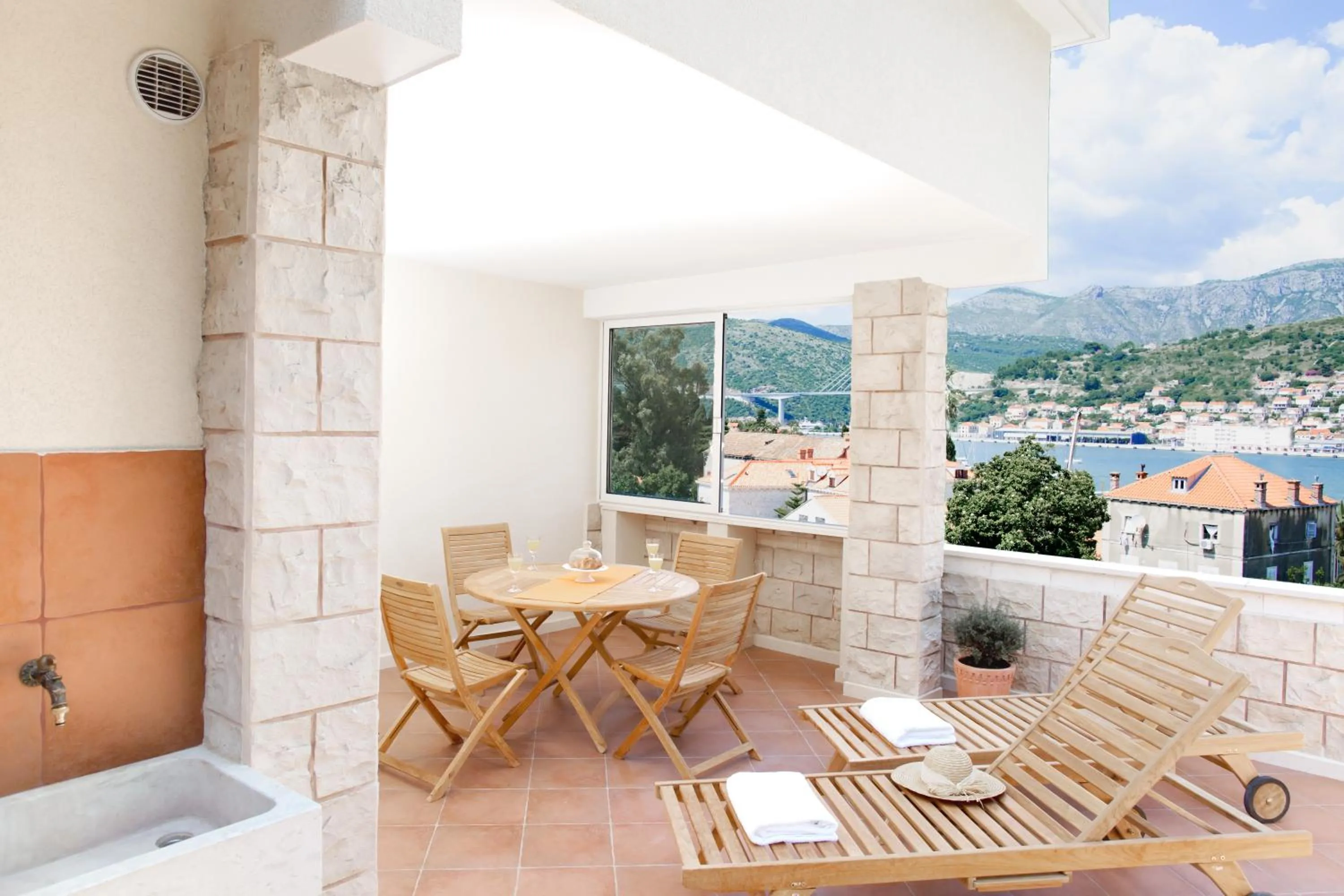 Balcony/Terrace in Apartment Dee Dee