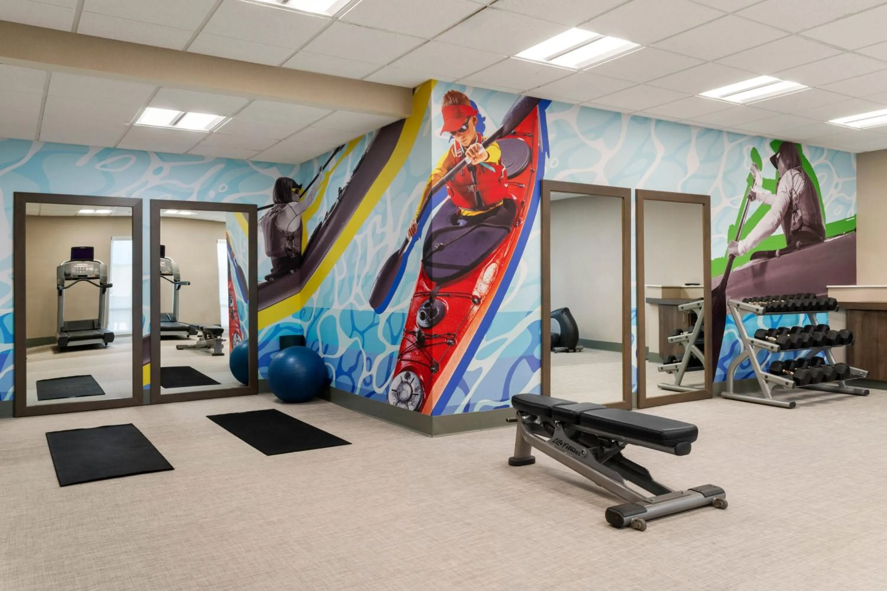 Fitness centre/facilities in Residence Inn by Marriott Milwaukee West