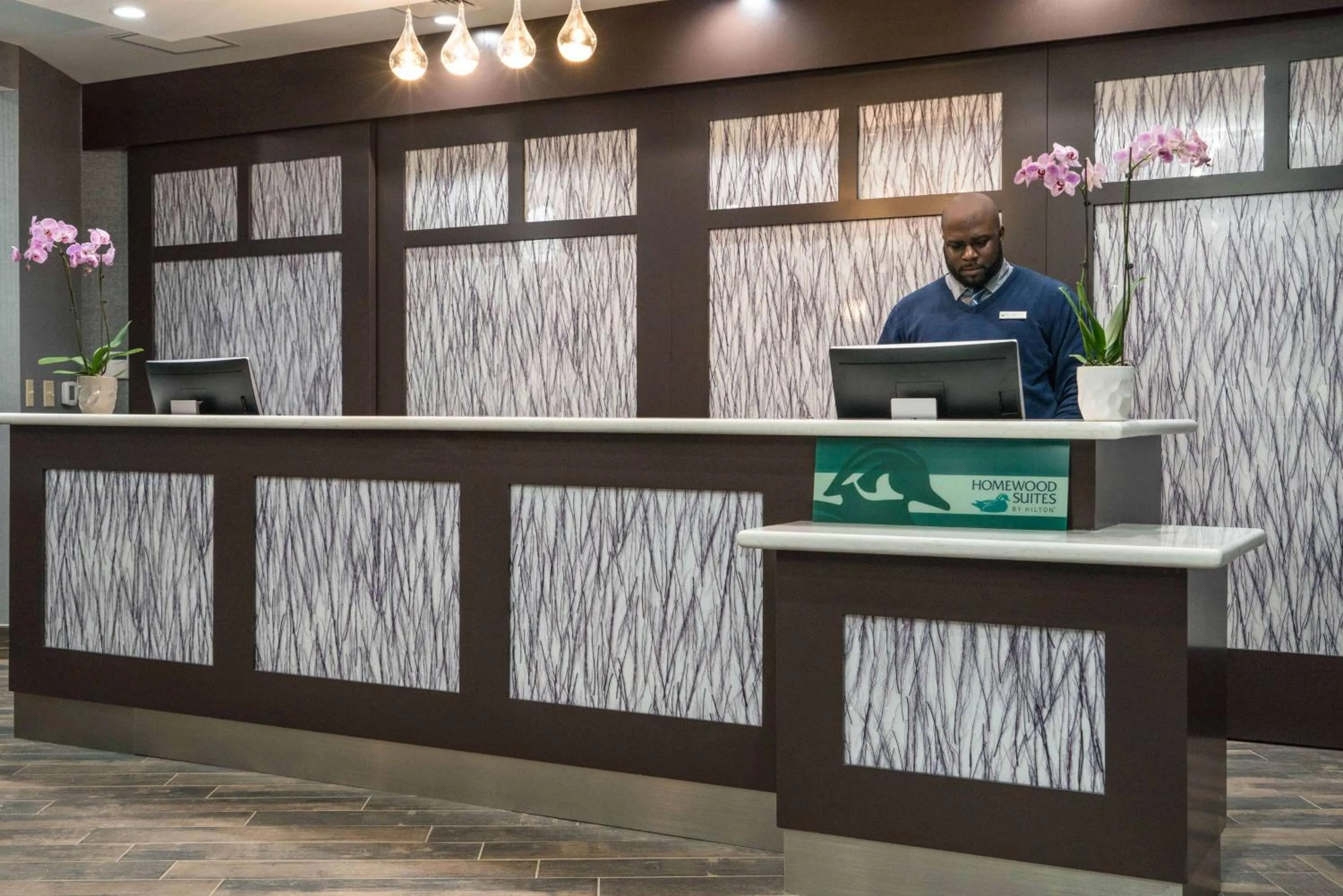 Lobby or reception in Homewood Suites by Hilton Philadelphia Plymouth Meeting