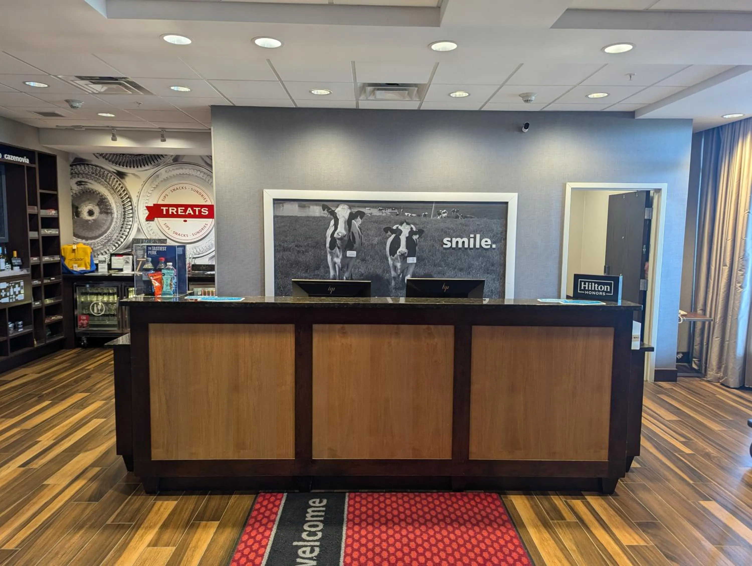 Lobby or reception in Hampton Inn & Suites Cazenovia, NY