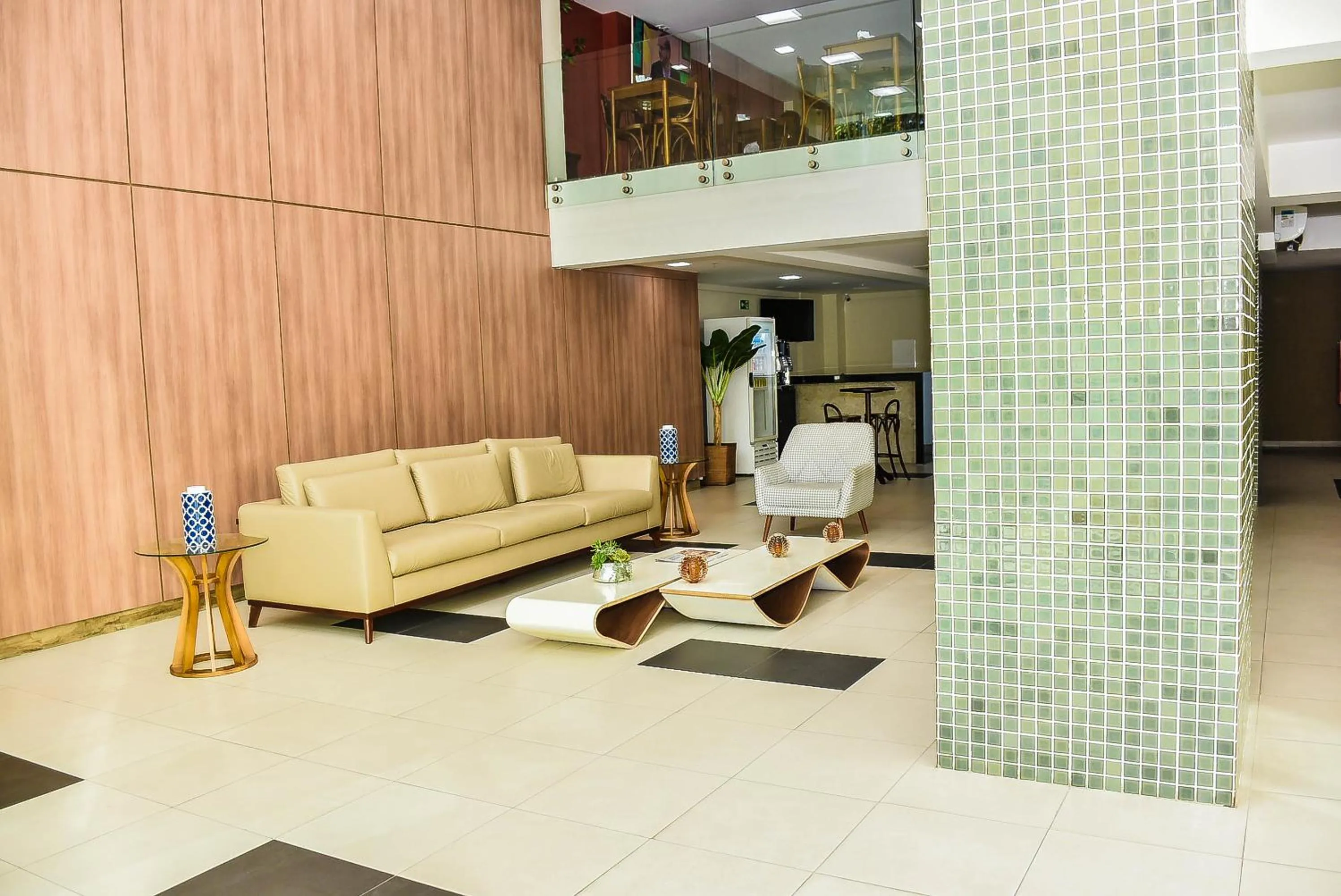 Lobby or reception in Mont Blanc Suites Duque de Caxias