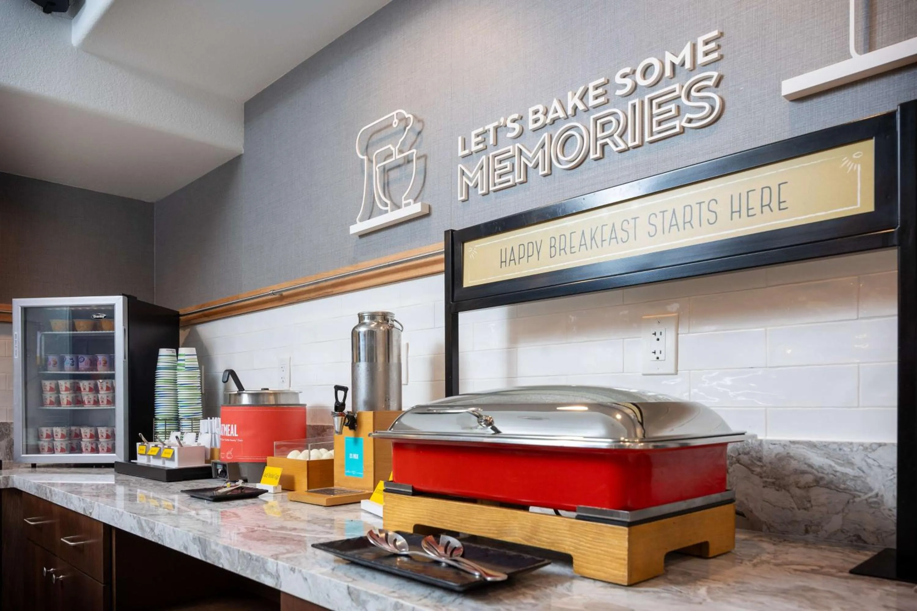 Breakfast in Hampton Inn Durango