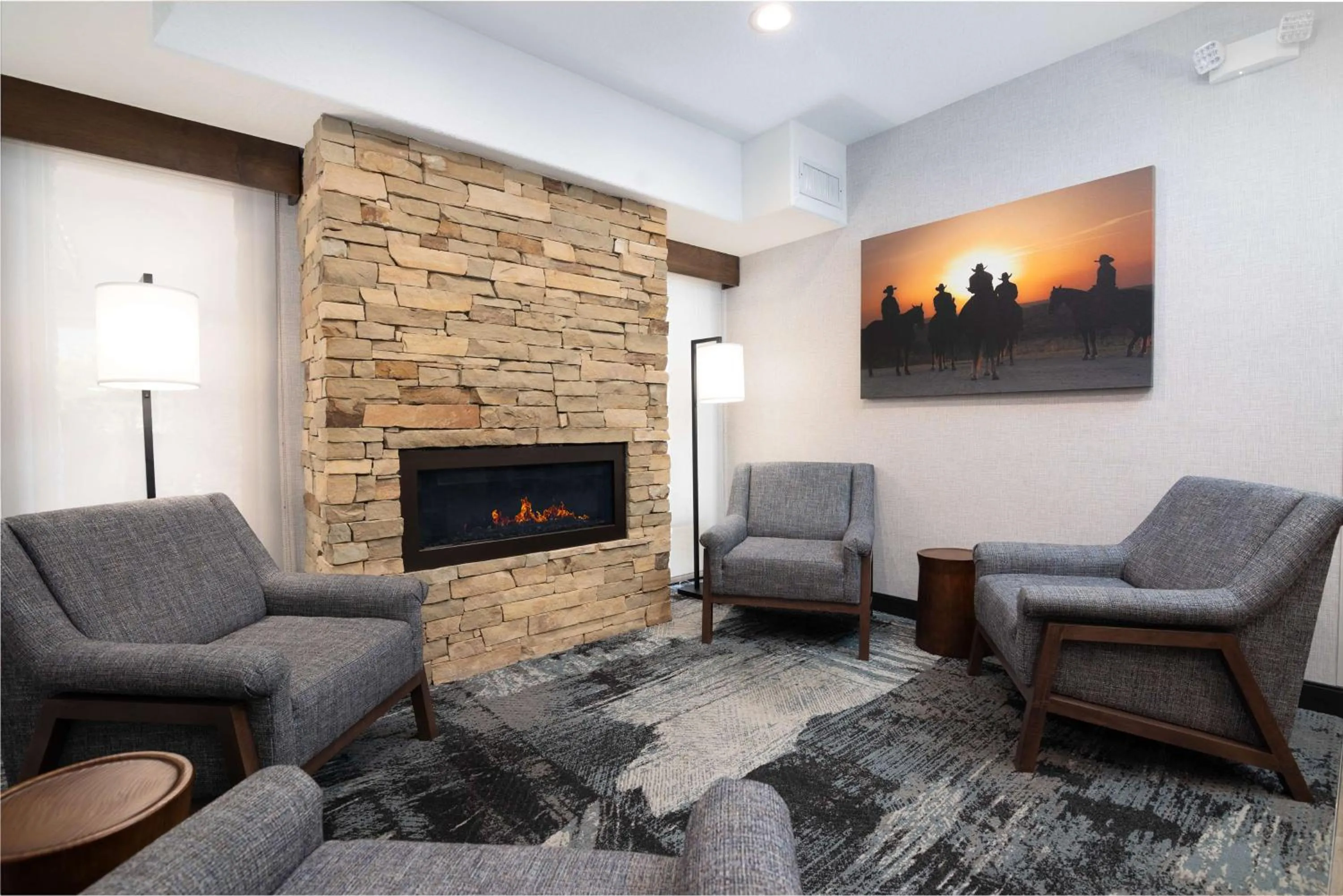Lobby or reception in Hampton Inn Durango