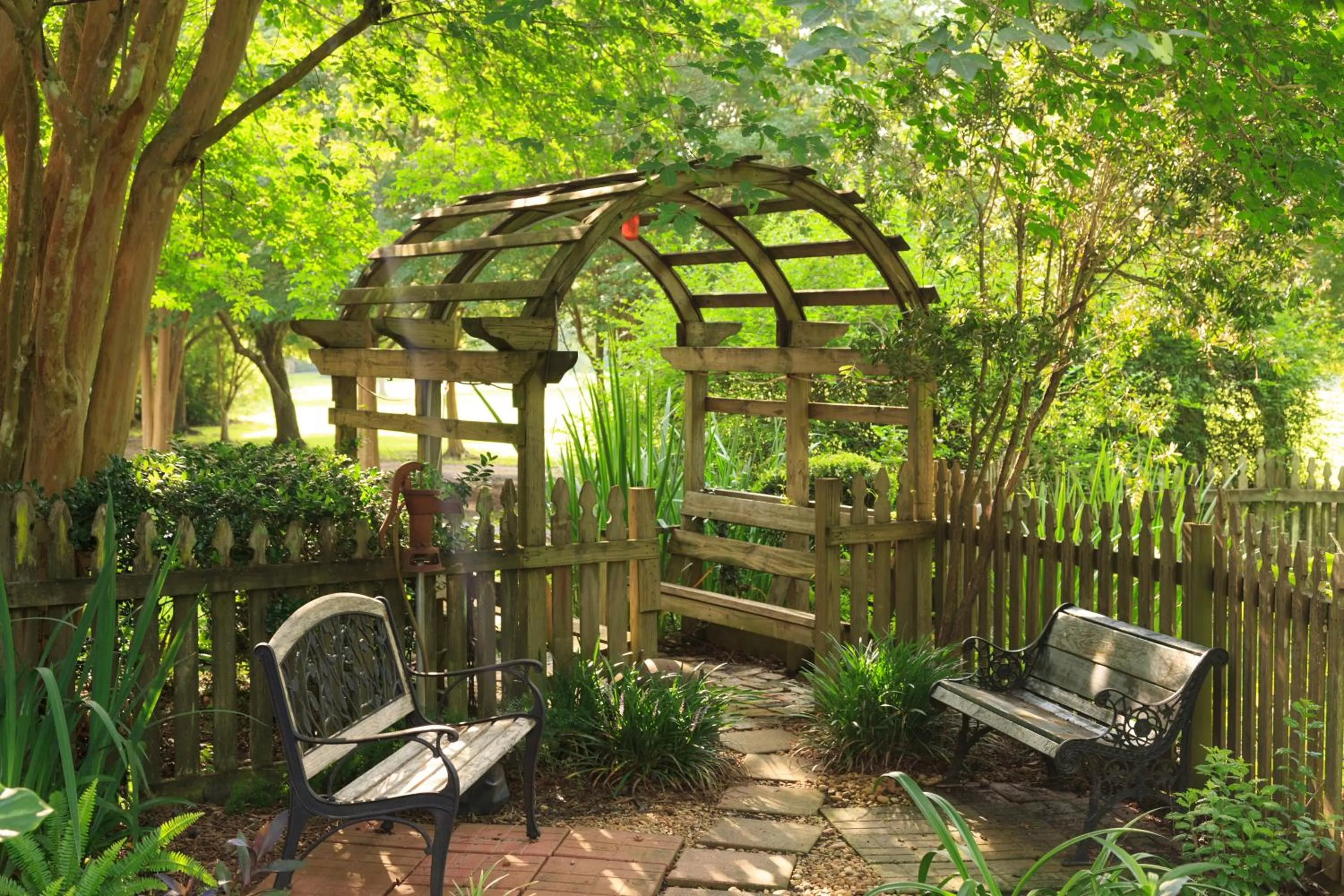 On site in Maison D'Memoire Bed & Breakfast Cottages