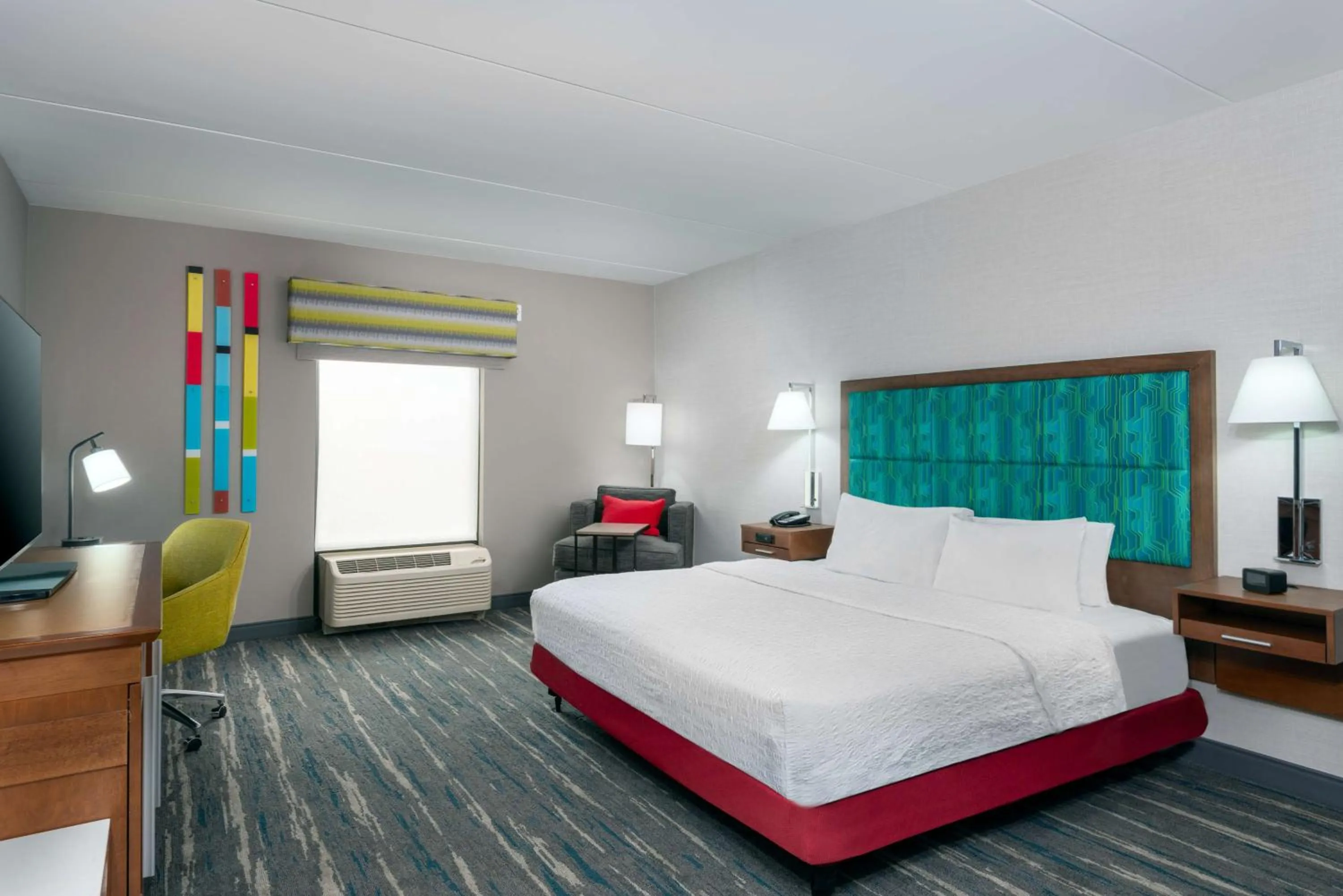 Bed in Hampton Inn Coventry-Warwick Area