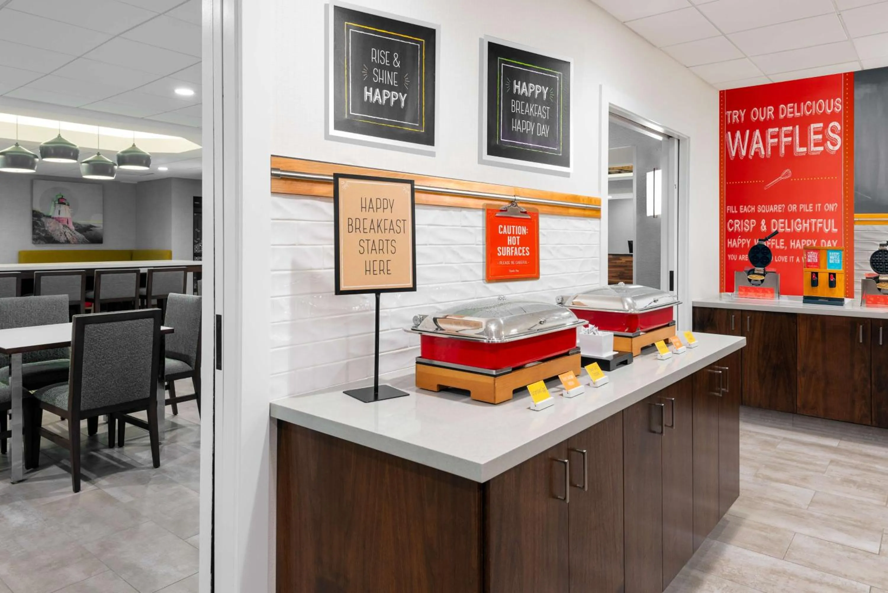 Breakfast in Hampton Inn Coventry-Warwick Area