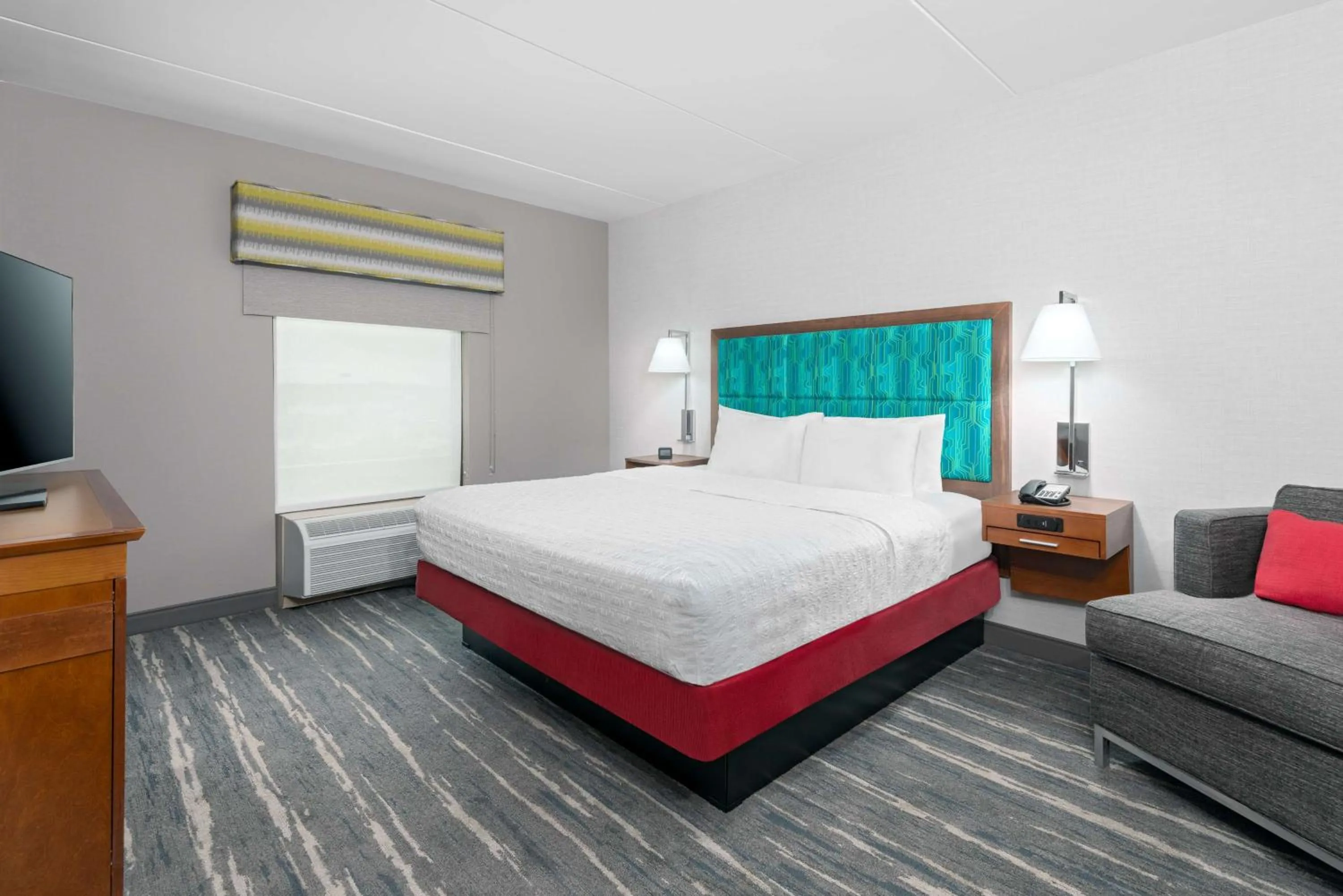 Bed in Hampton Inn Coventry-Warwick Area