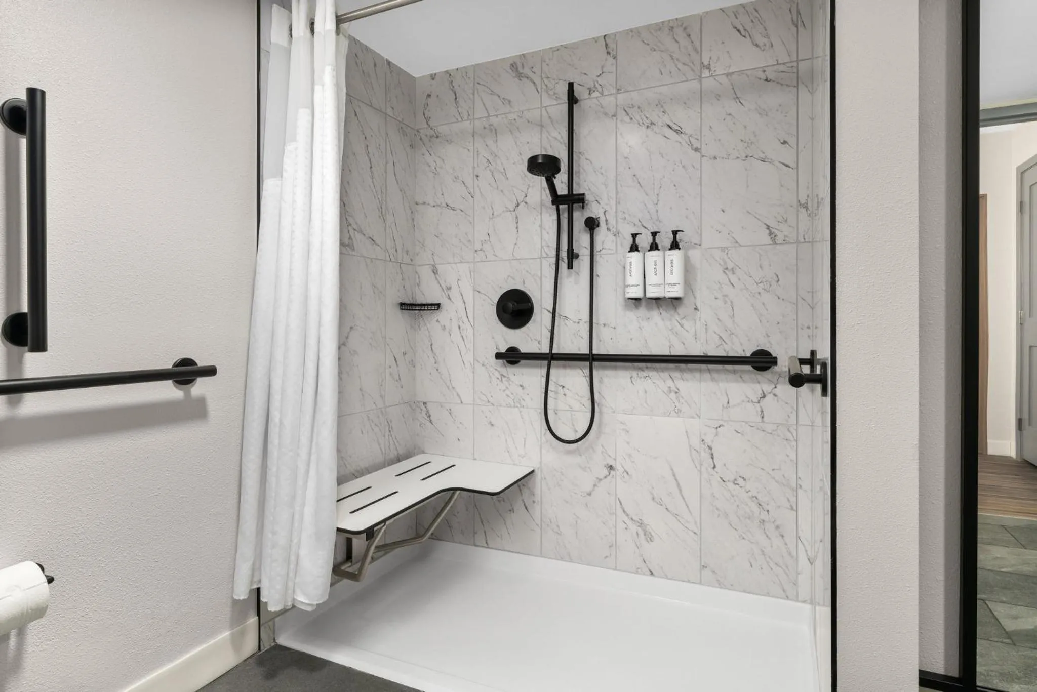 Bathroom in Crowne Plaza Virginia Beach Town Center by IHG