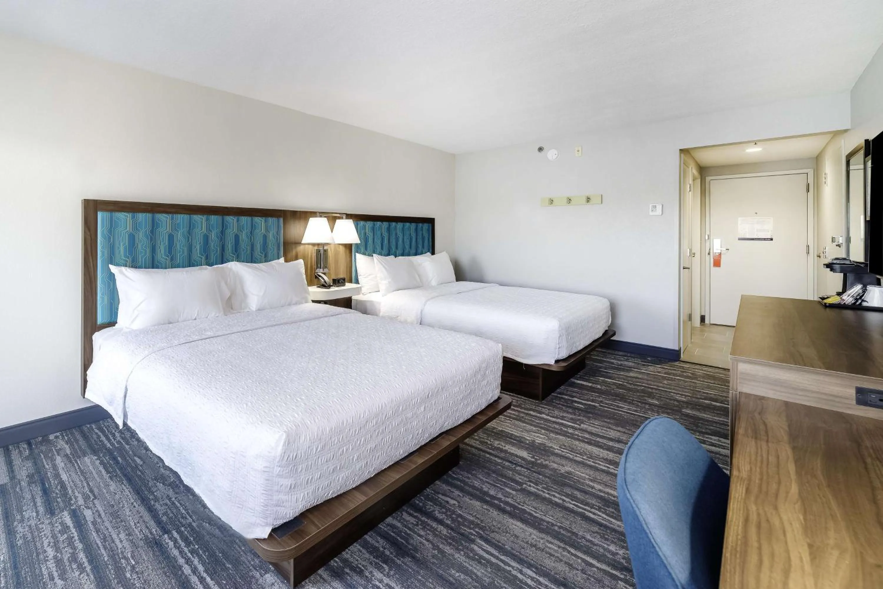 Bed in Hampton Inn Port Charlotte