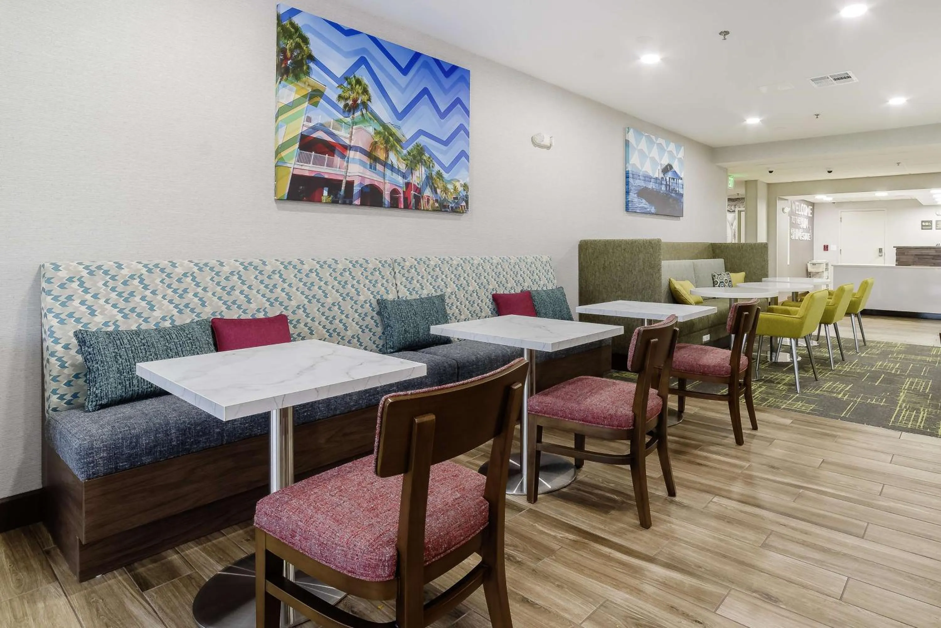 Lobby or reception in Hampton Inn Port Charlotte