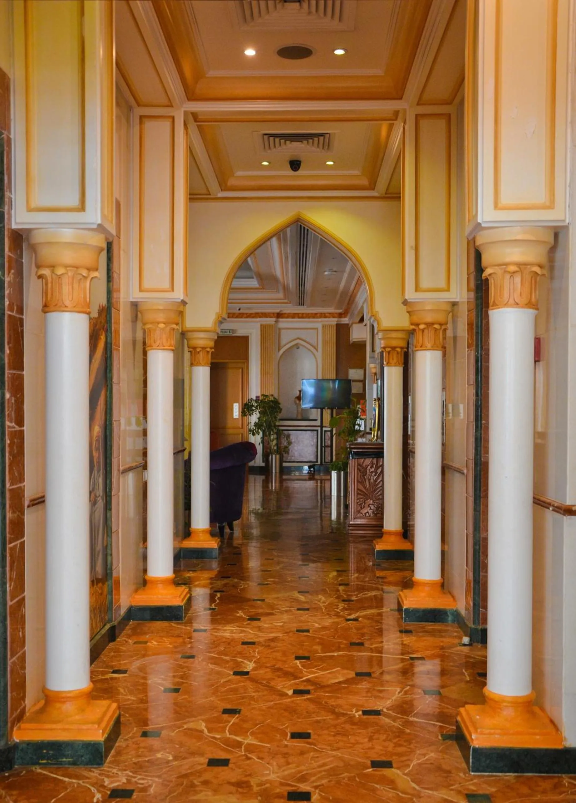 Decorative detail in Al Maha Int Hotel Oman