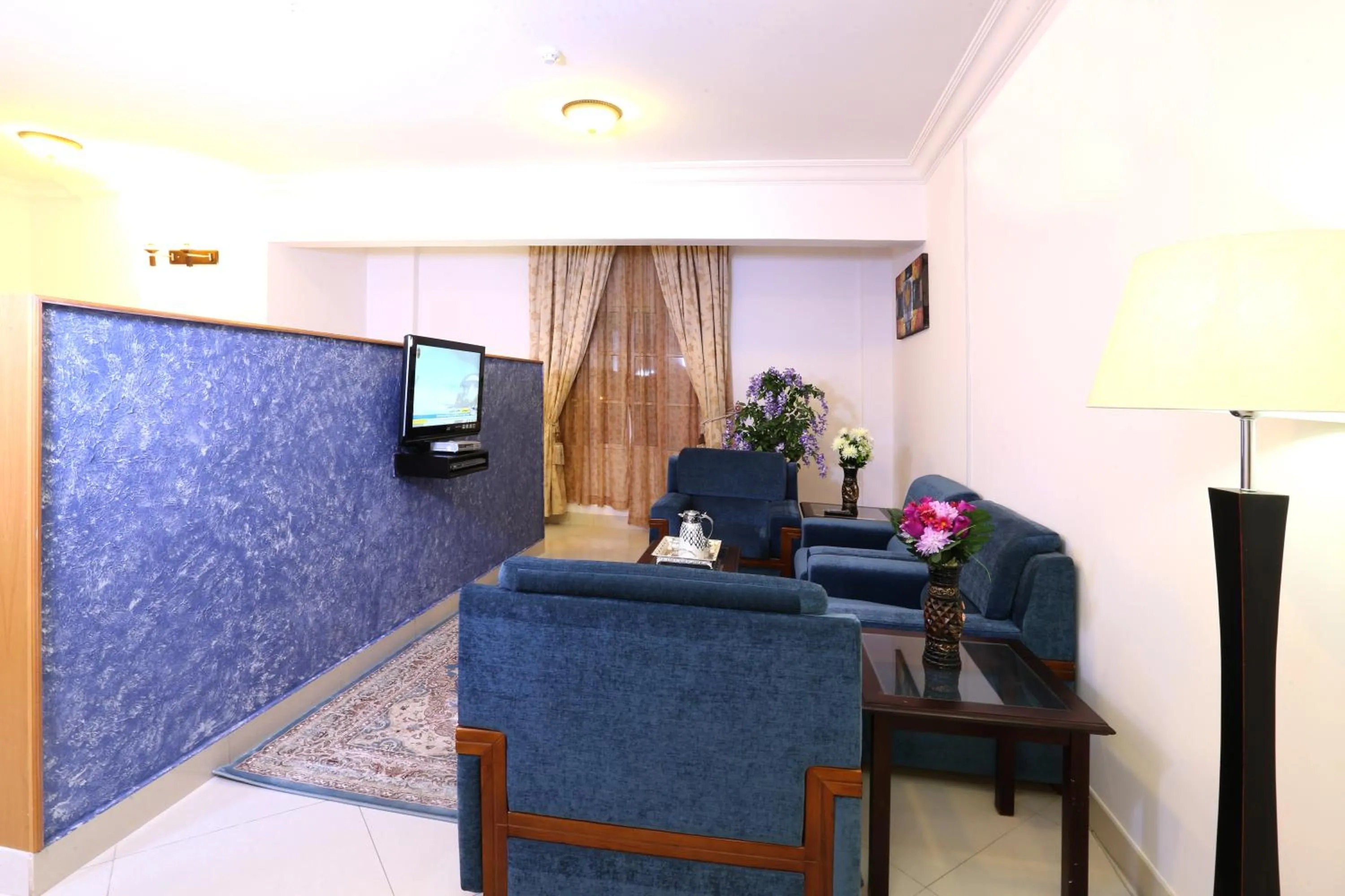 Living room in Al Maha Int Hotel Oman