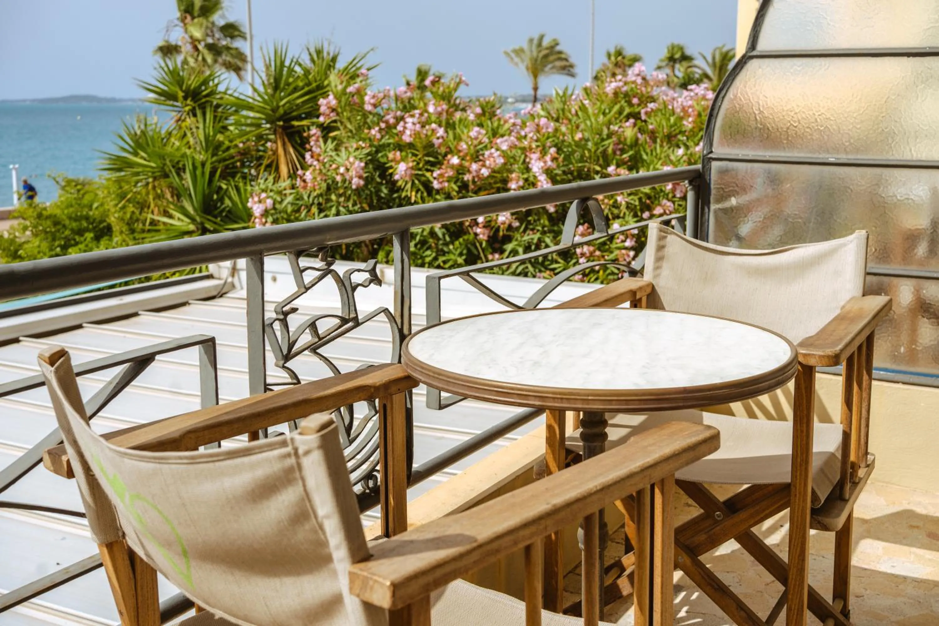 View (from property/room) in Hôtel du Bord de Mer "Le Vanillé"