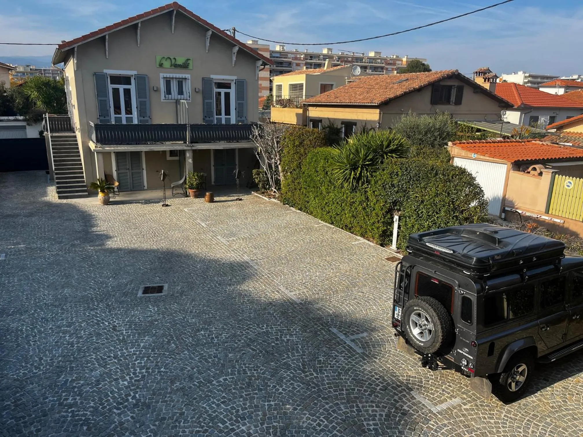 View (from property/room) in Hôtel du Bord de Mer "Le Vanillé"