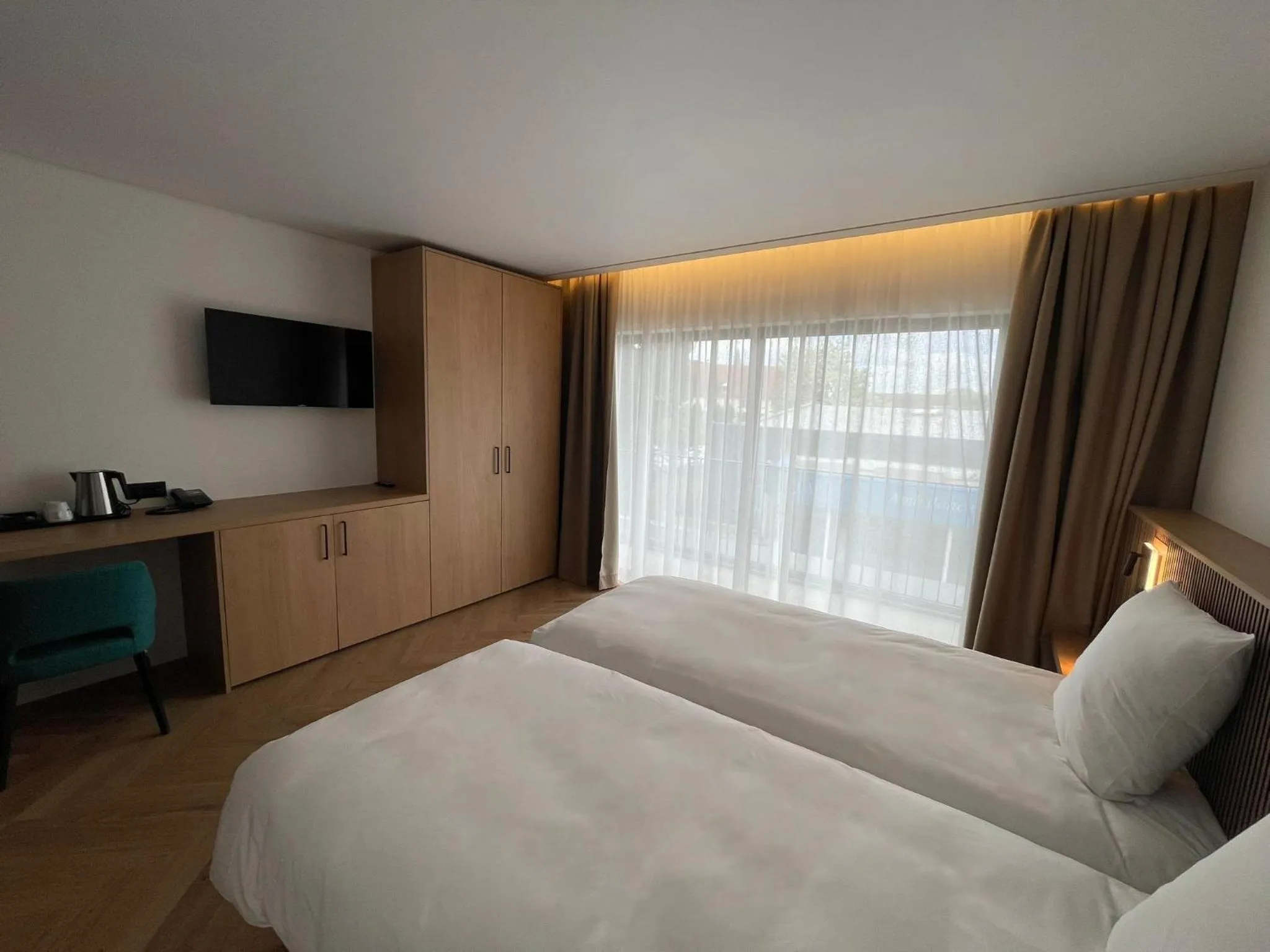 Bedroom, Bed in Brit Hotel Grand Hotel Munster