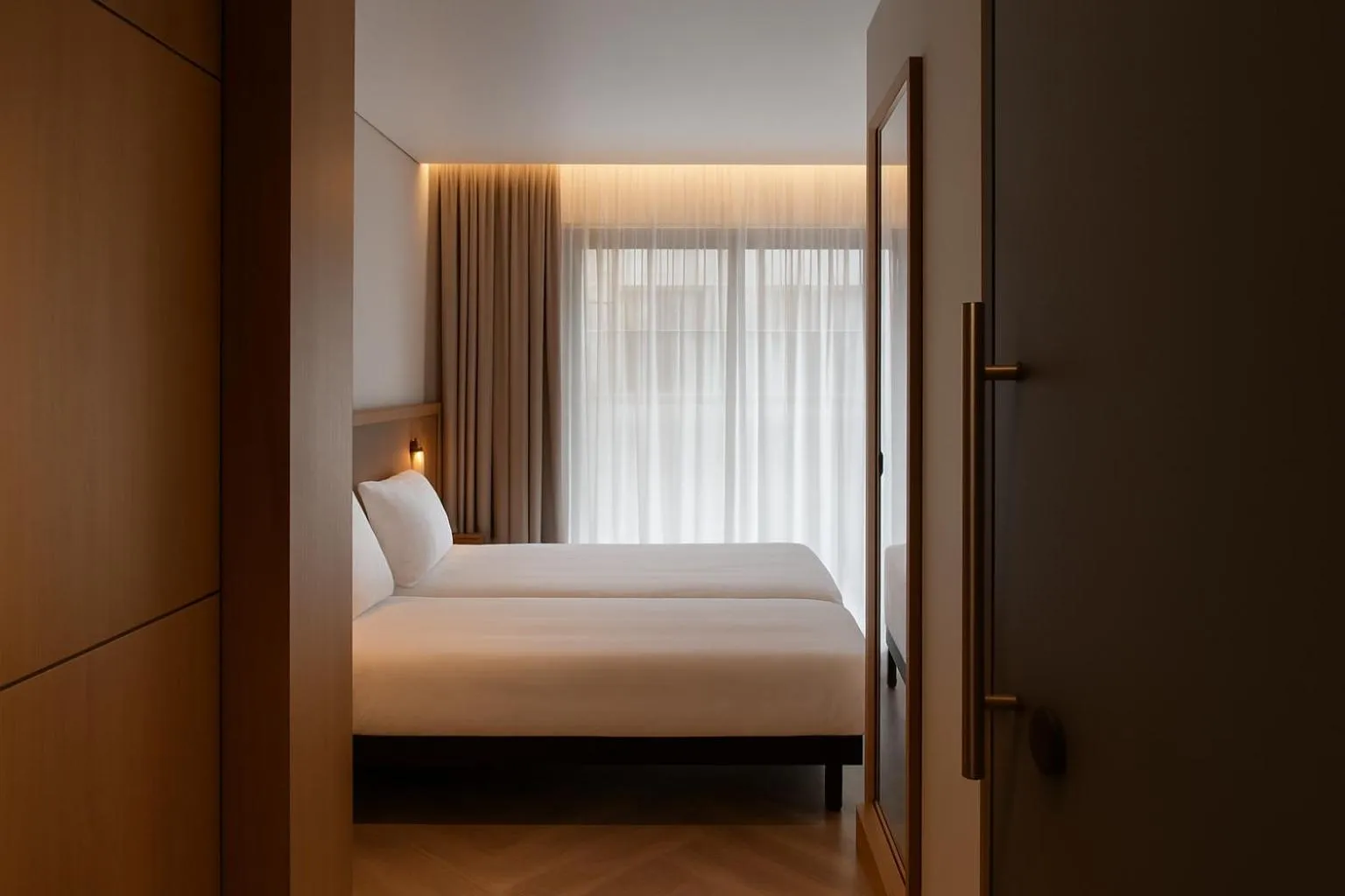 Bedroom, Bed in Brit Hotel Grand Hotel Munster