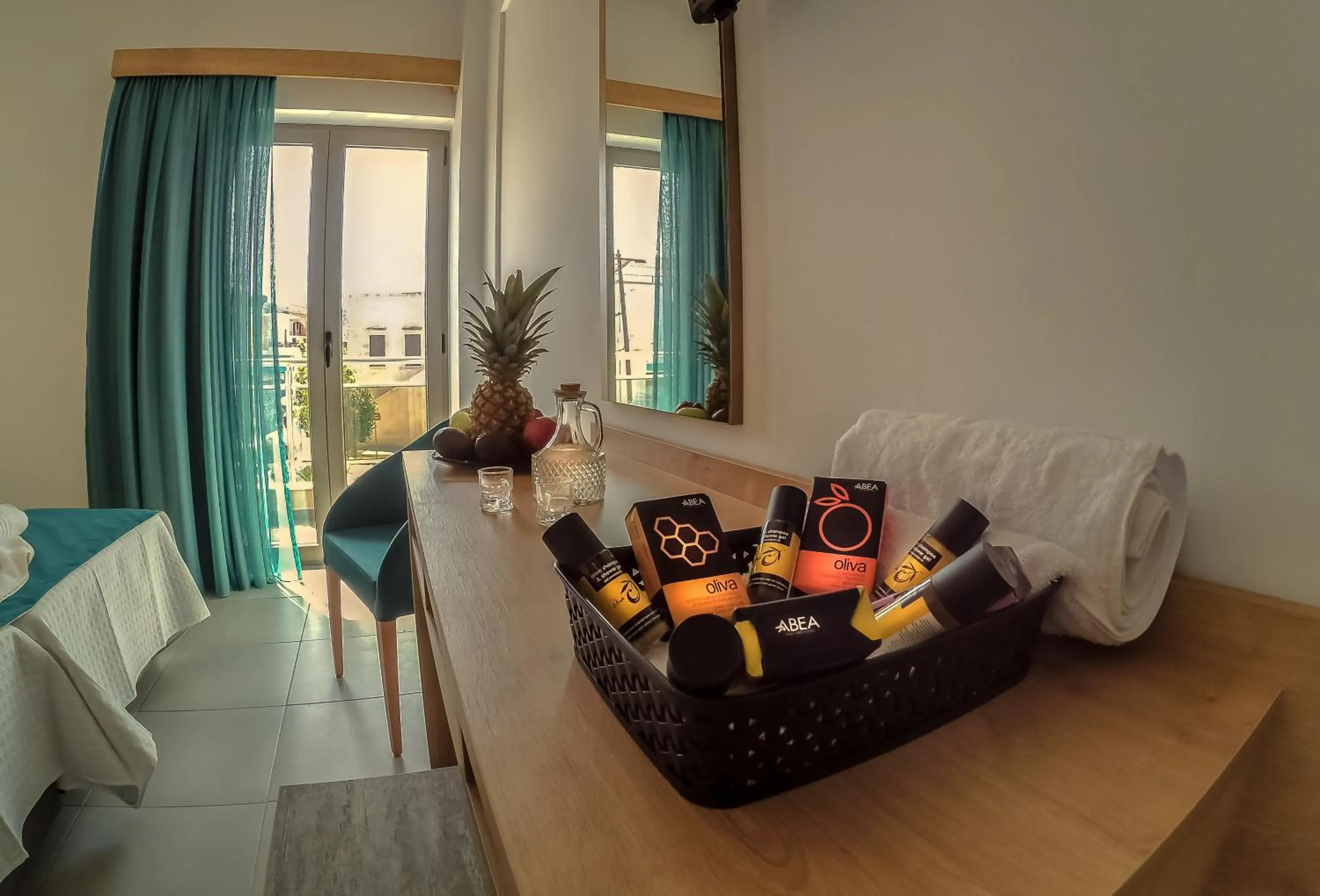 Decorative detail in Castell Hotel