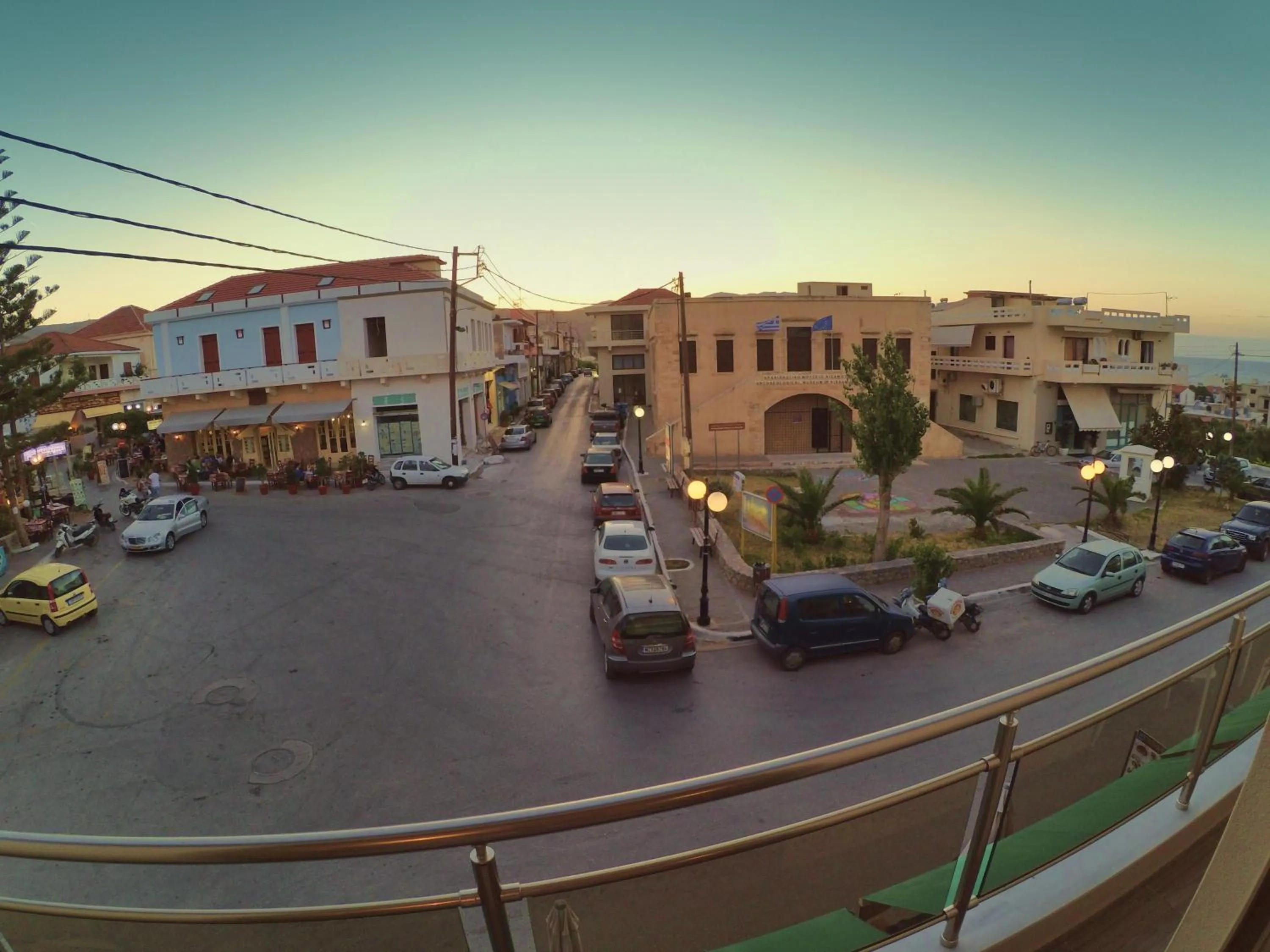 City view in Castell Hotel