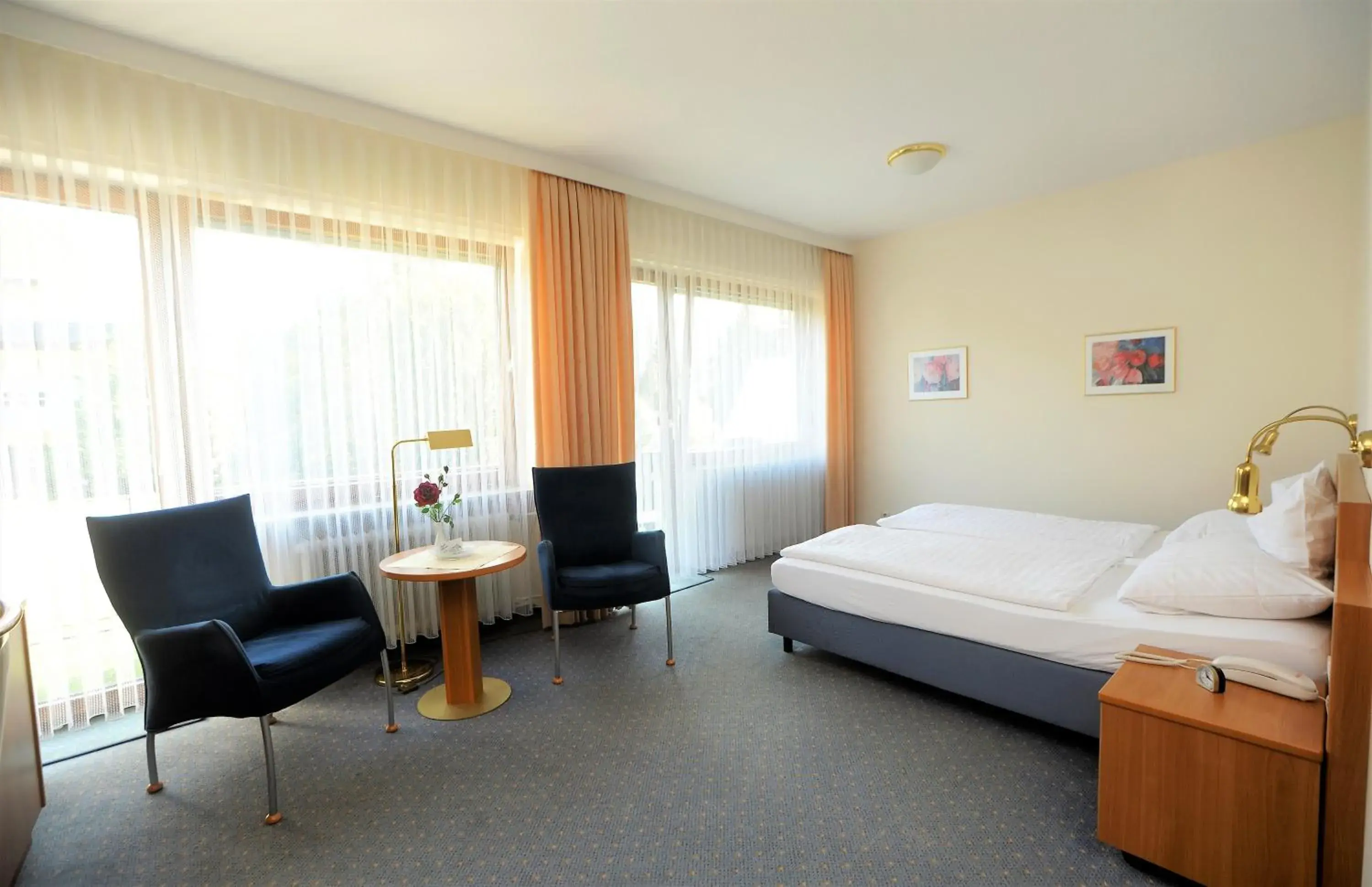 Double Room with Balcony - single occupancy in Hotel Rheinland Double Room with Balcony - single occupancy in Hotel Rheinland