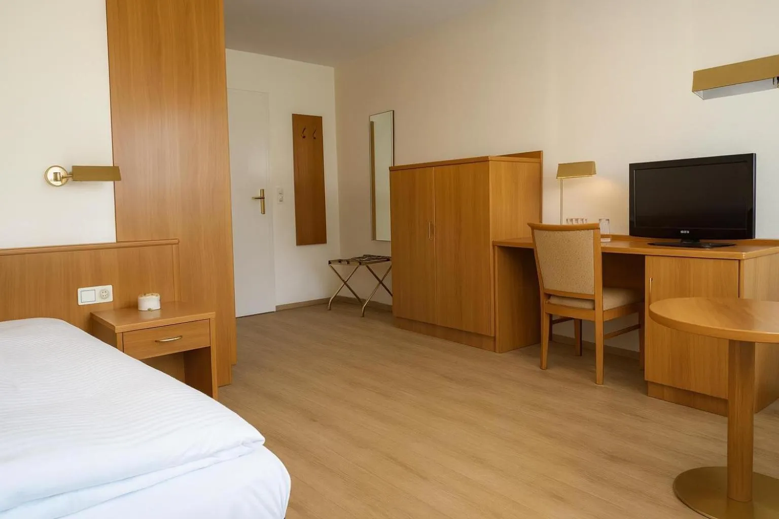 Bed in Hotel Rheinland