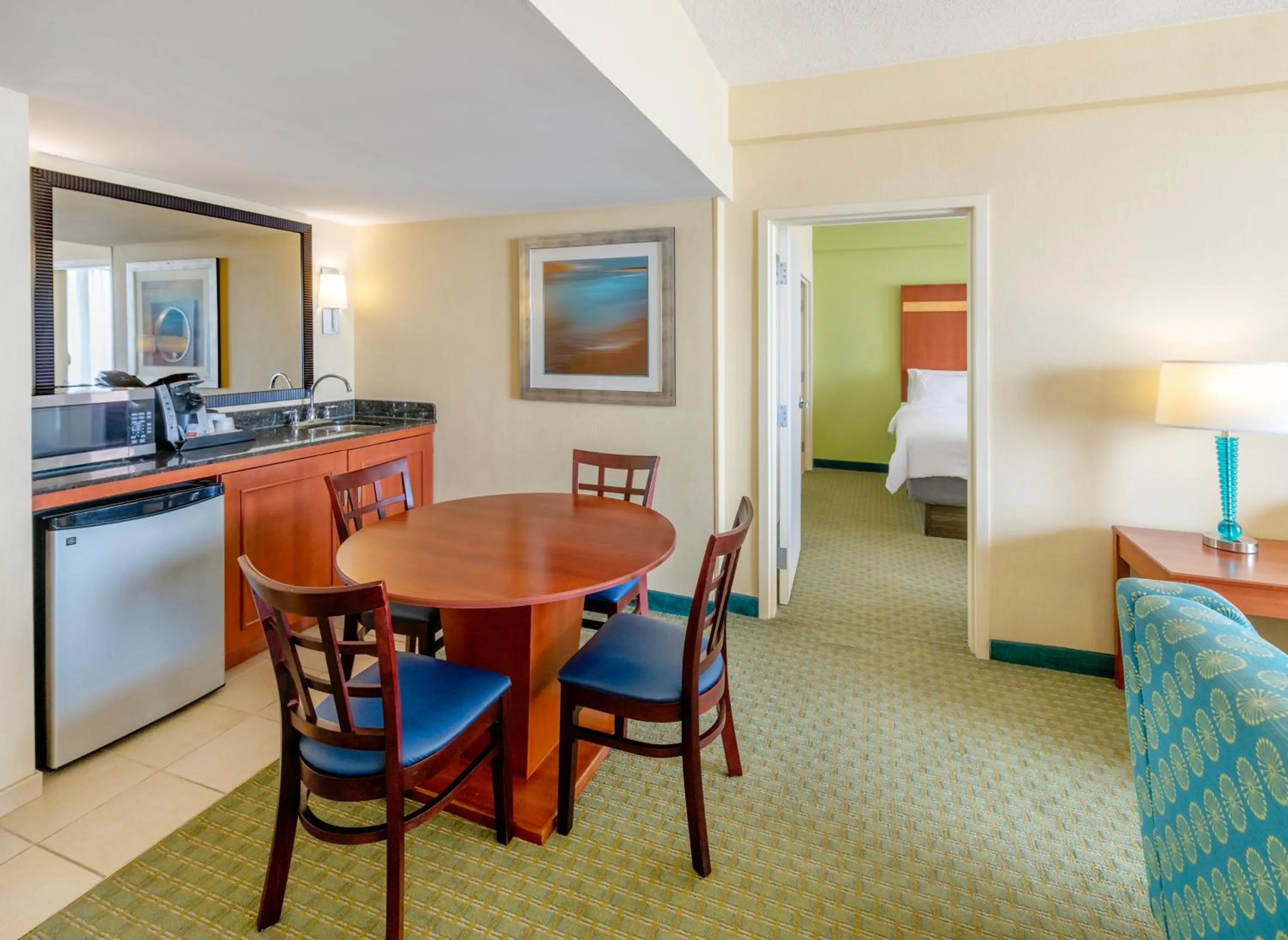 Seating area in Holiday Inn & Suites Virginia Beach - North Beach by IHG