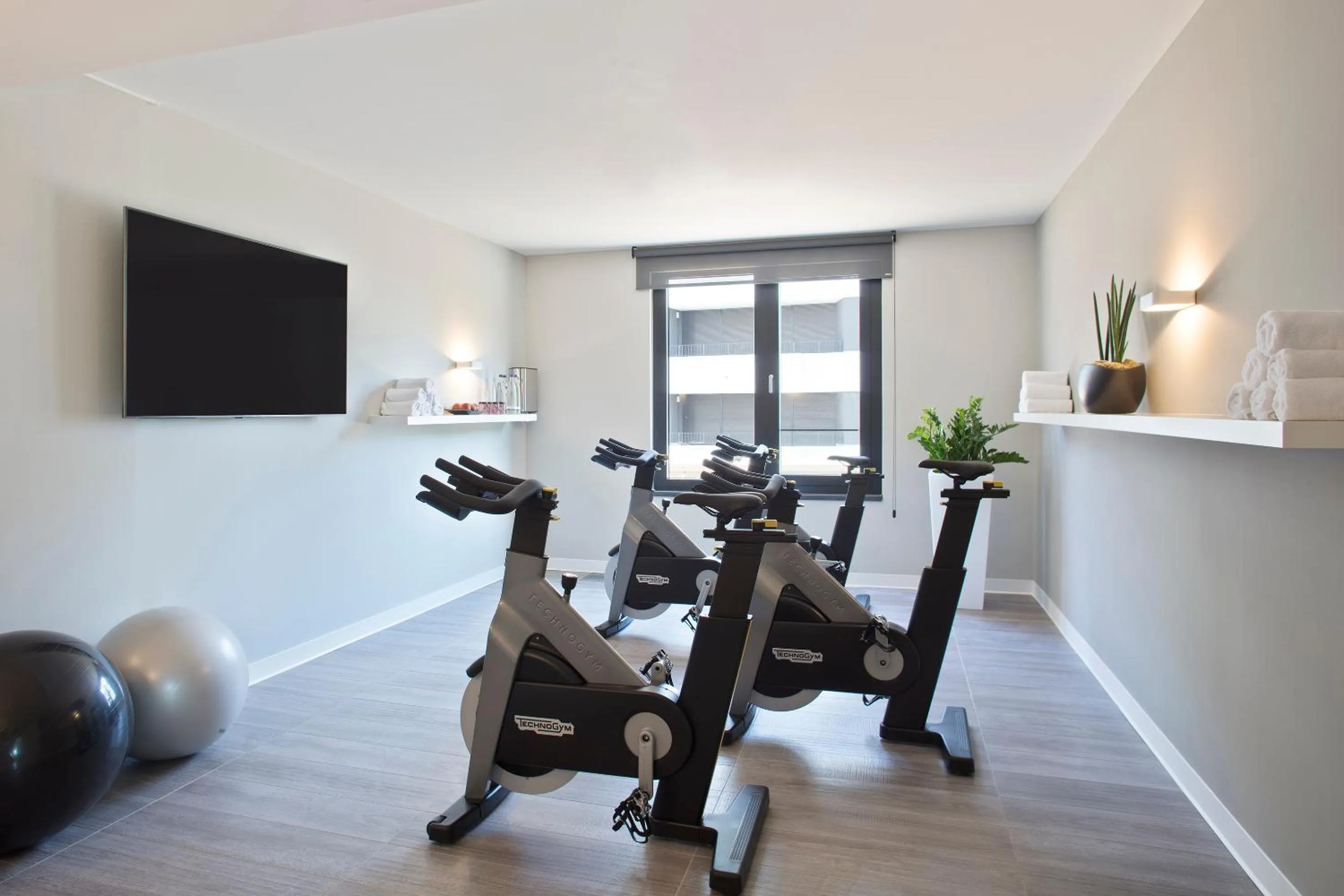 Fitness centre/facilities in INNSiDE by Meliá Frankfurt Ostend