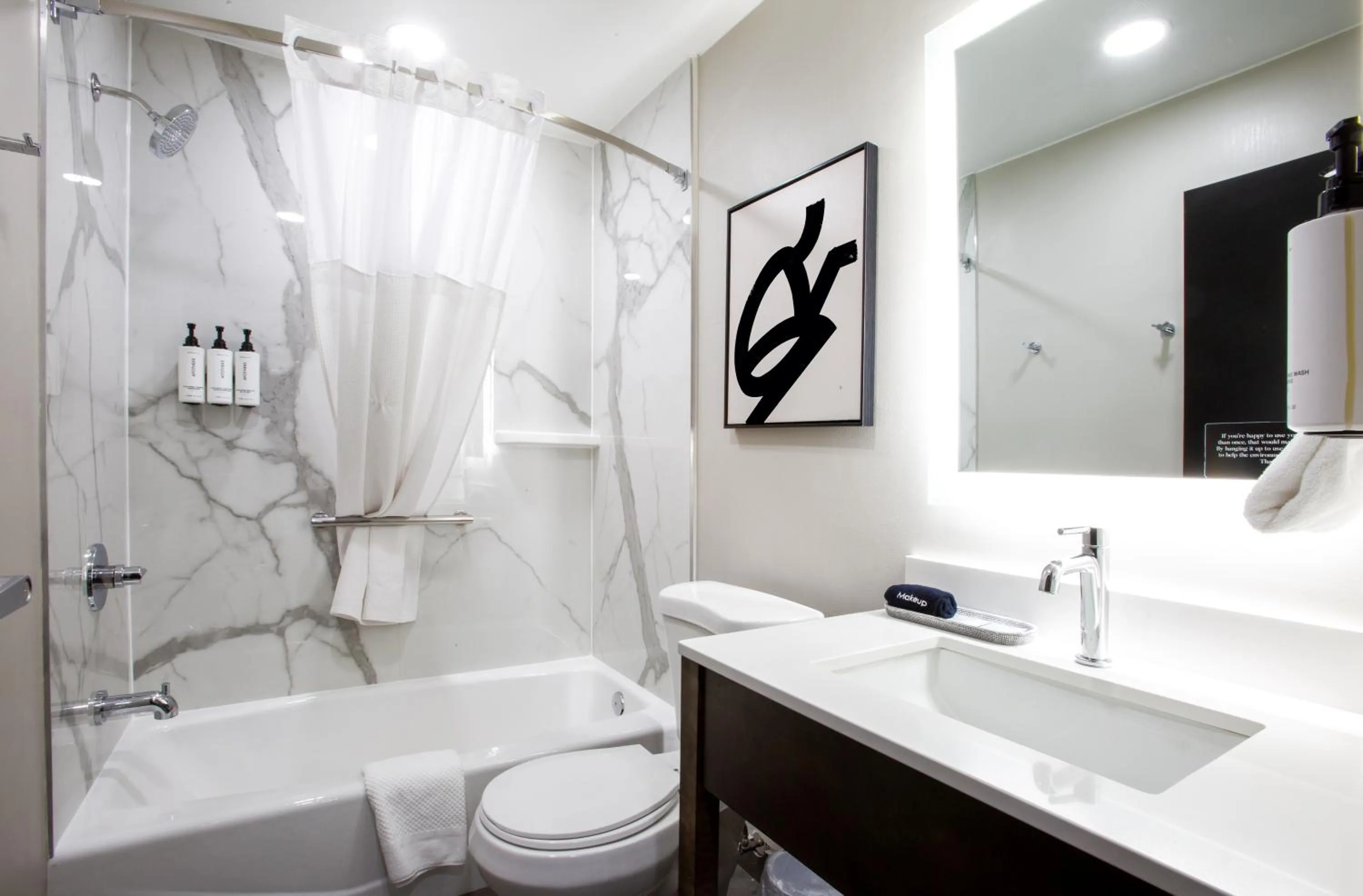 Bathroom in voco Flagstaff by IHG