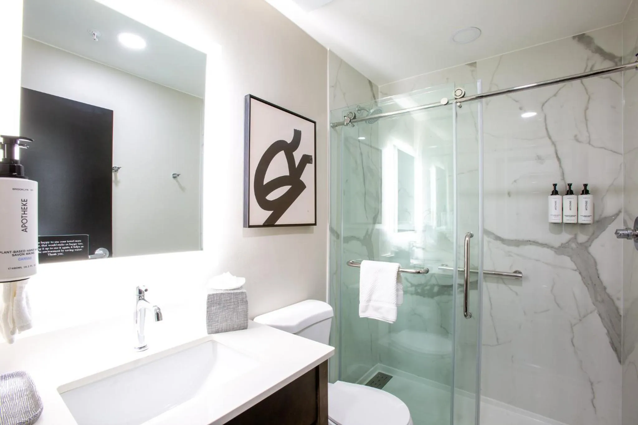 Bathroom in voco Flagstaff by IHG