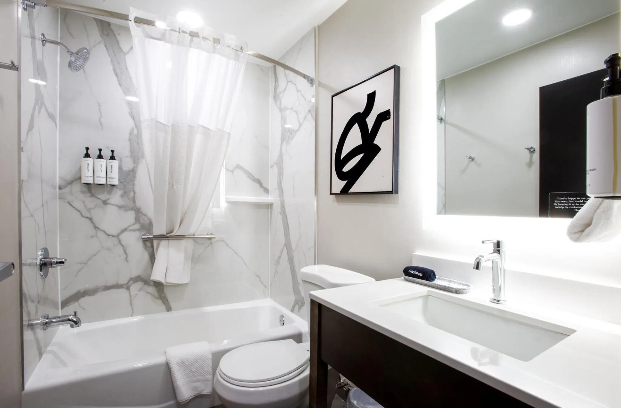 Bathroom in voco Flagstaff by IHG