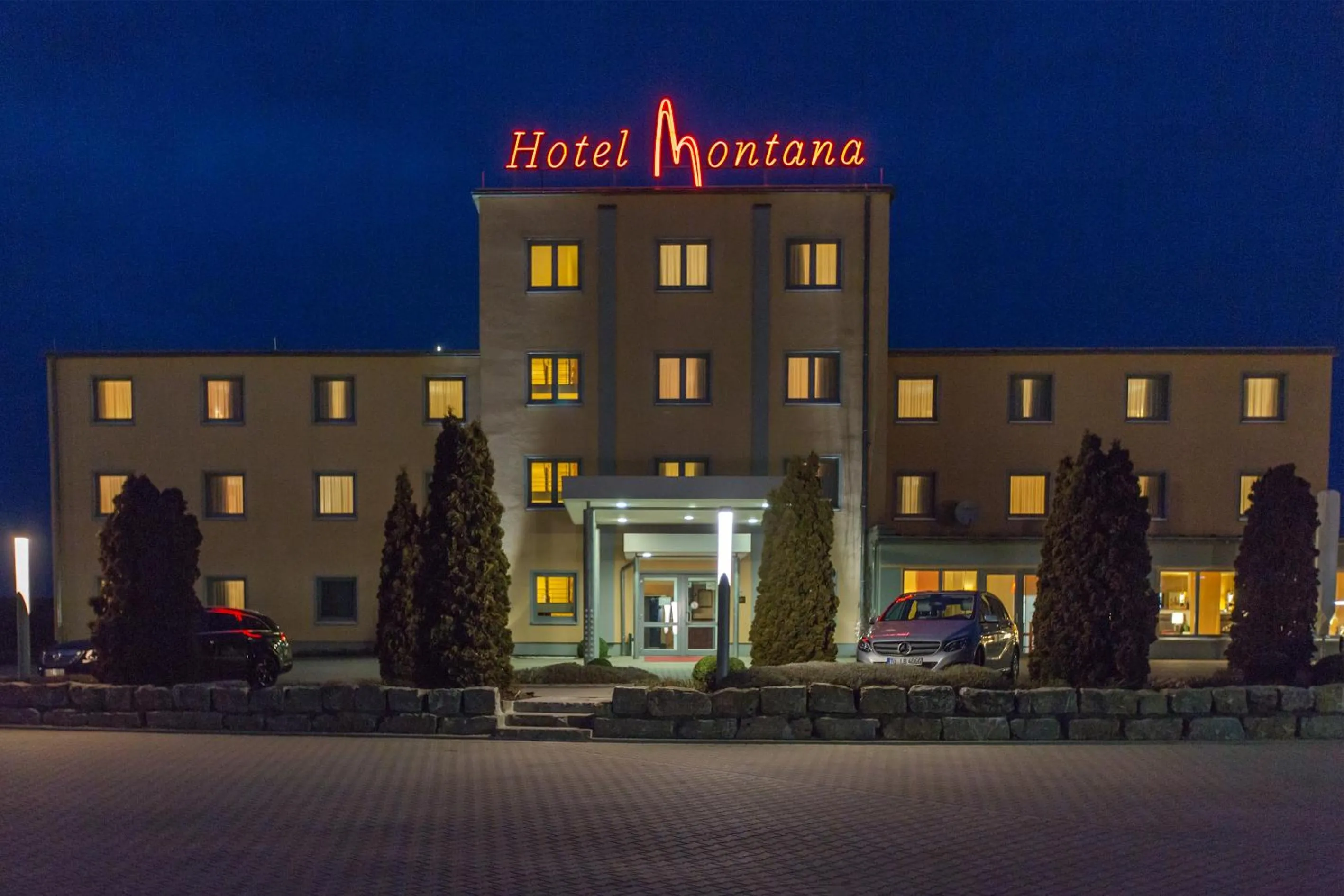 Facade/entrance in Montana-Hotel Ellwangen