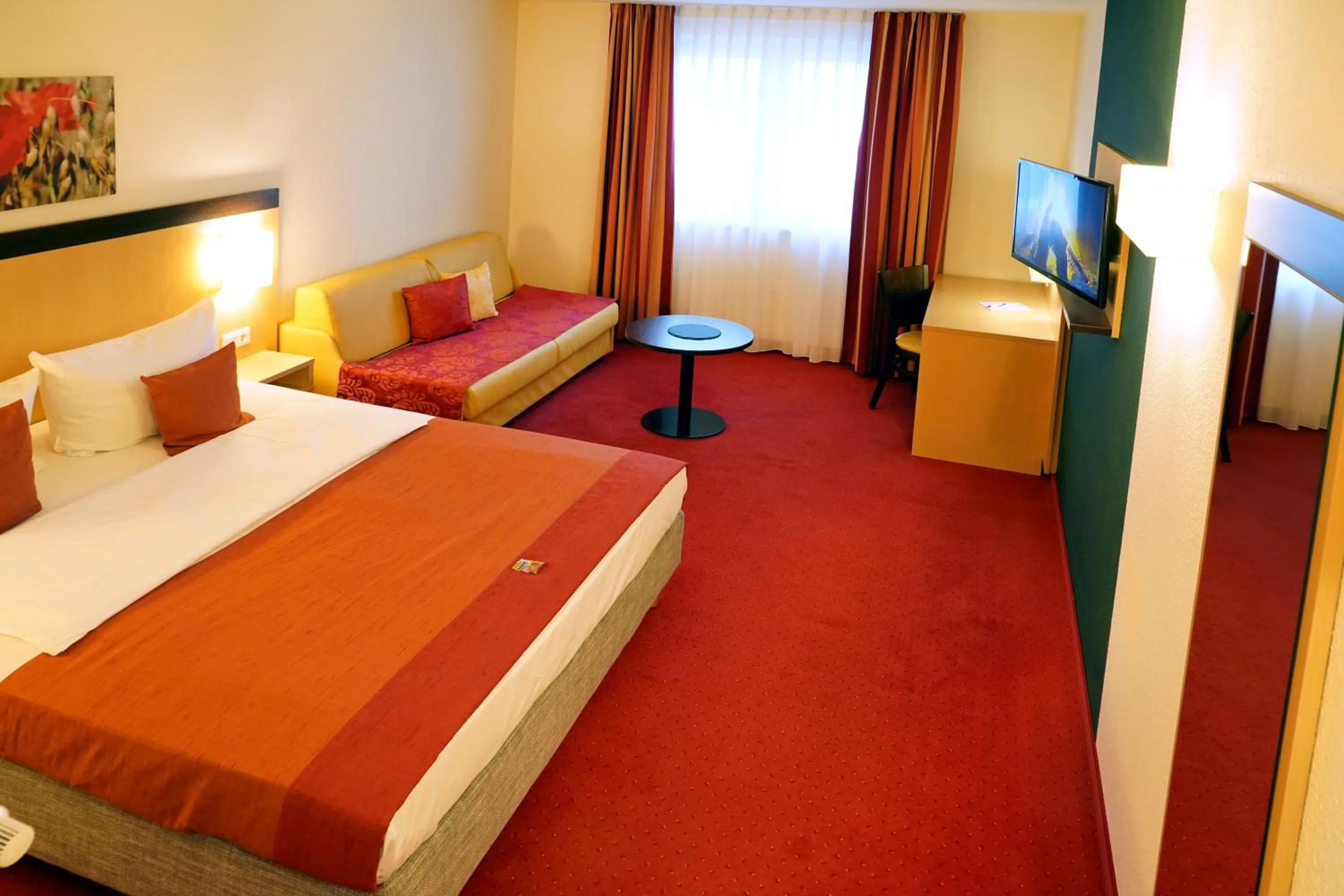 Bed in Montana-Hotel Ellwangen