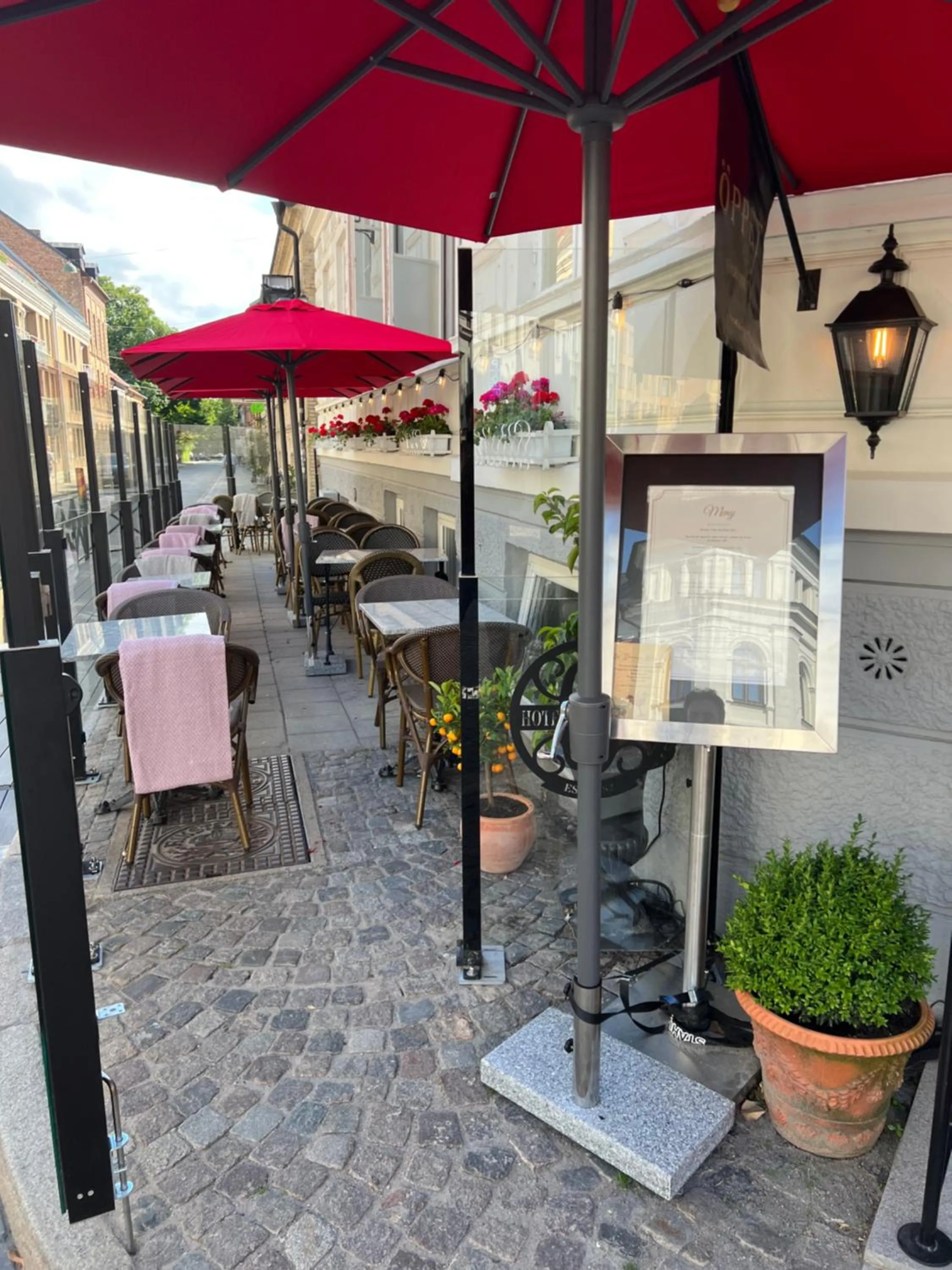 Patio in Hotel Concordia