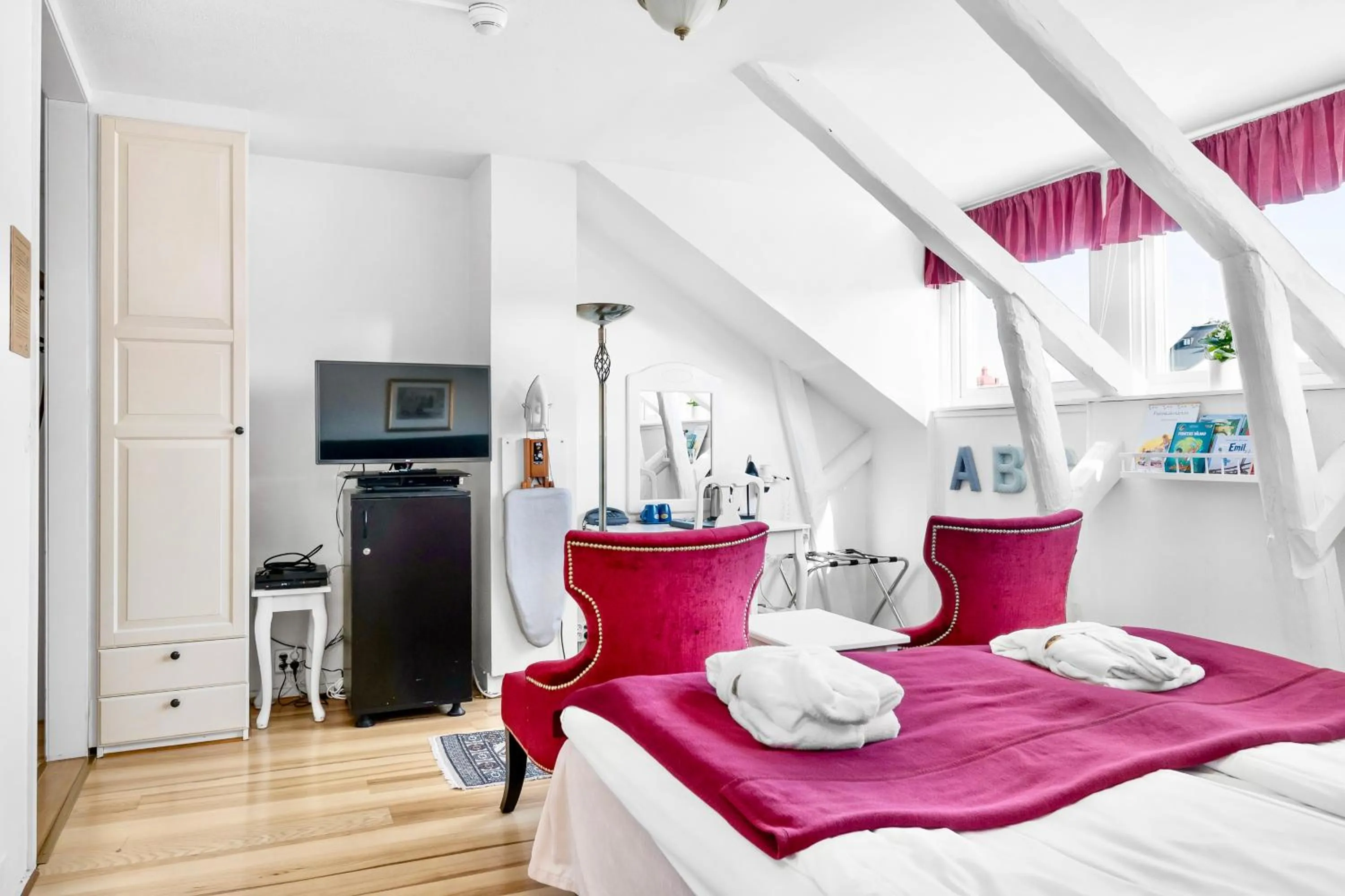 Bed in Hotel Concordia