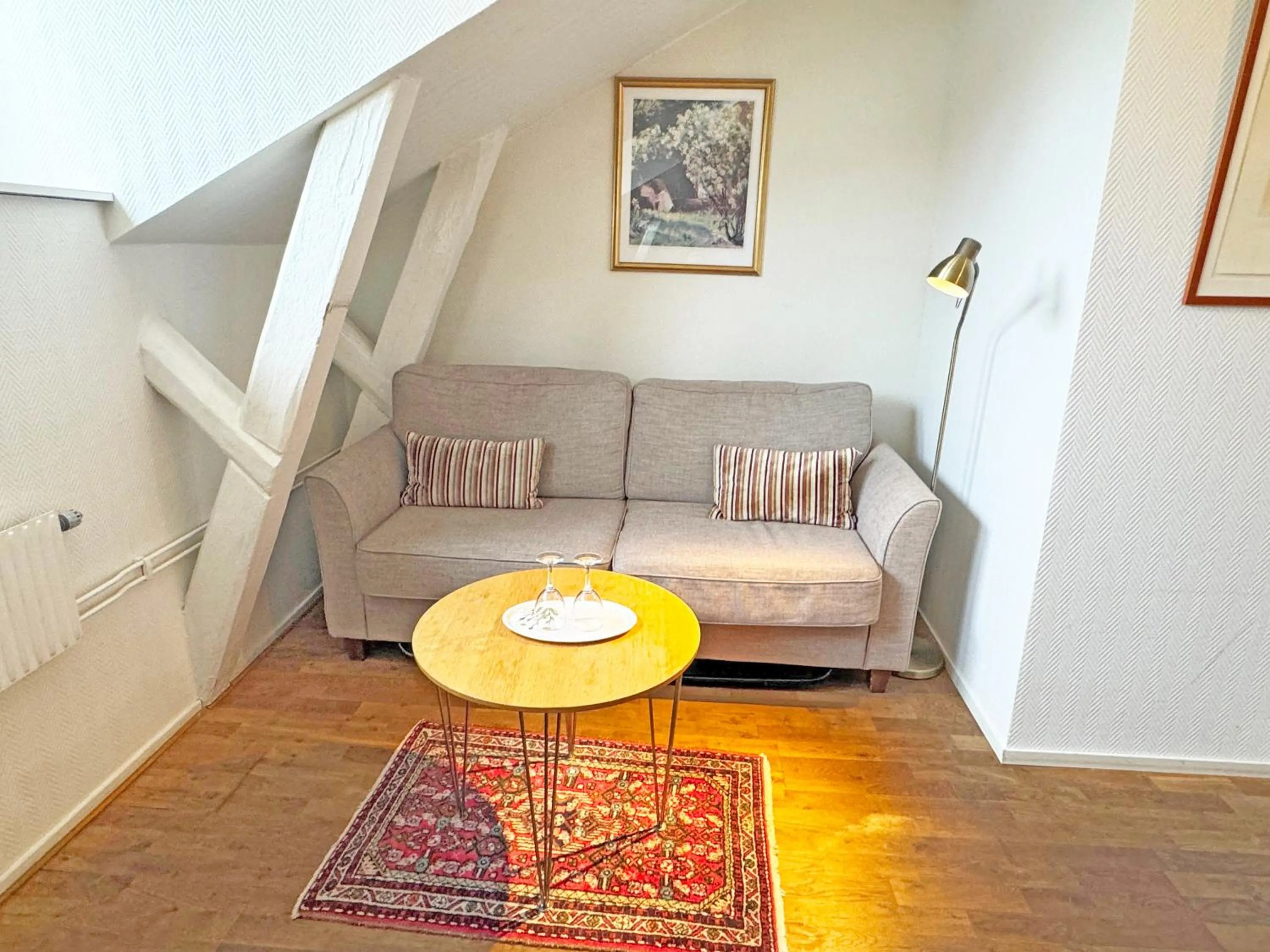 Seating area in Hotel Concordia