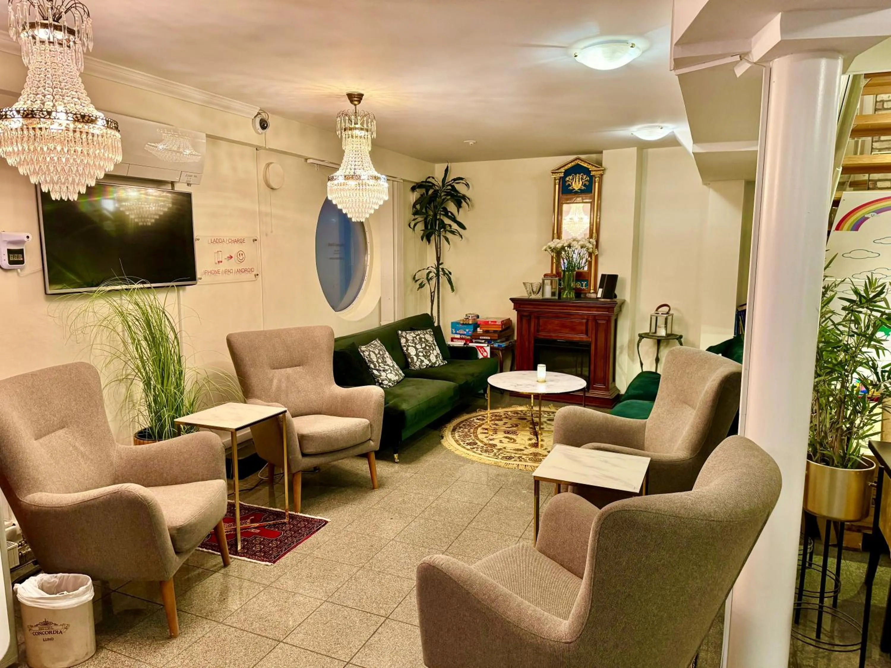 Lobby or reception in Hotel Concordia