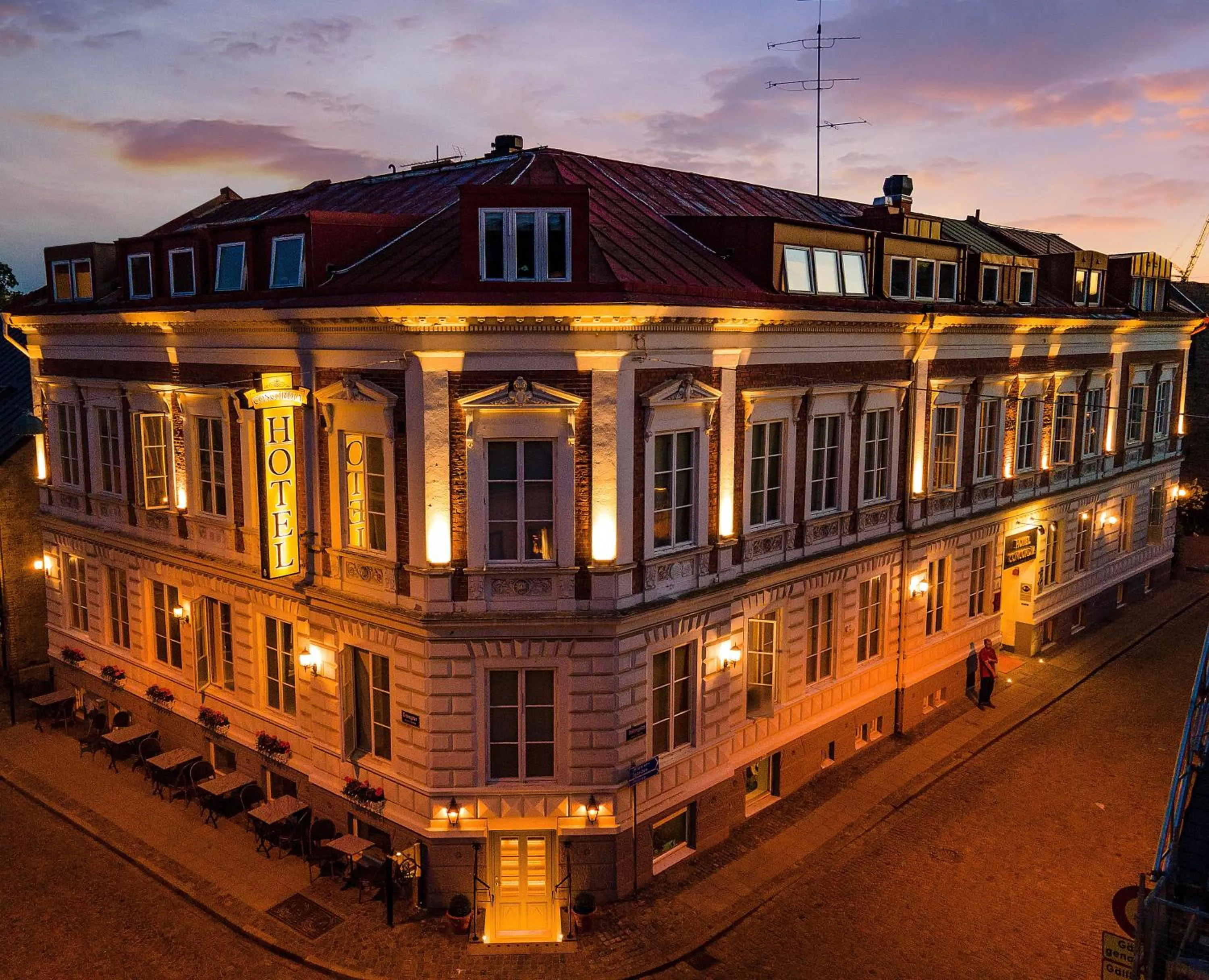 Property building in Hotel Concordia