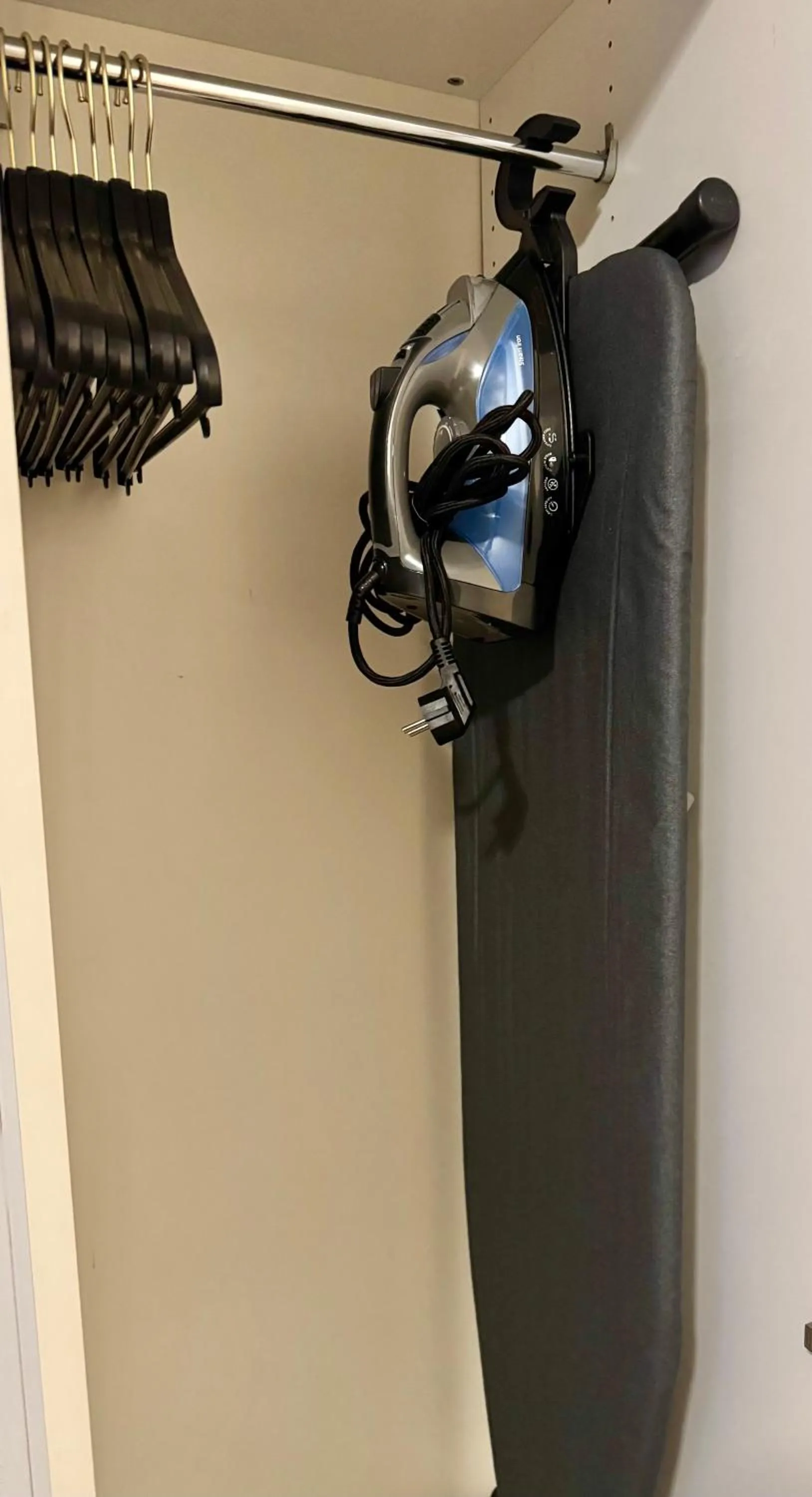 flat iron in Hotel Concordia