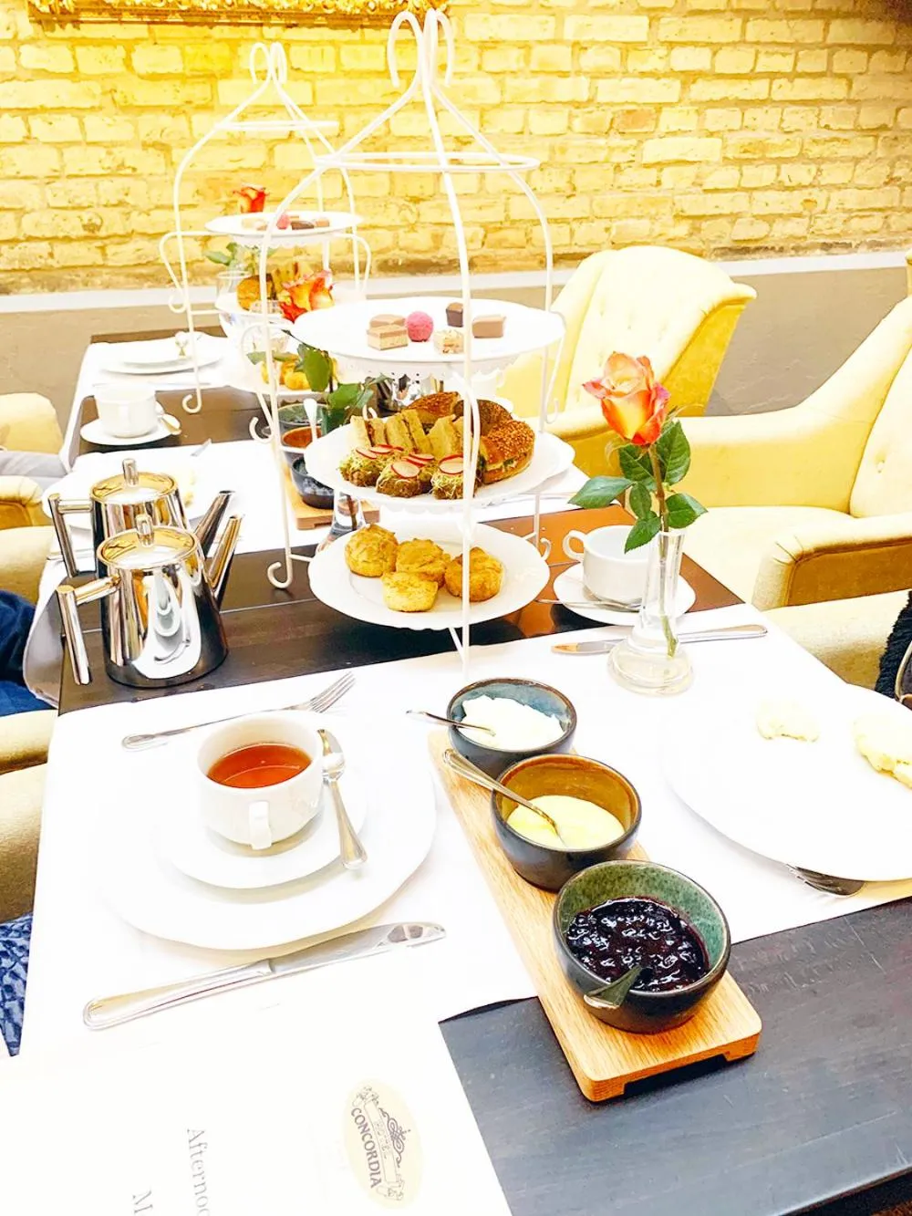 Restaurant/places to eat in Hotel Concordia