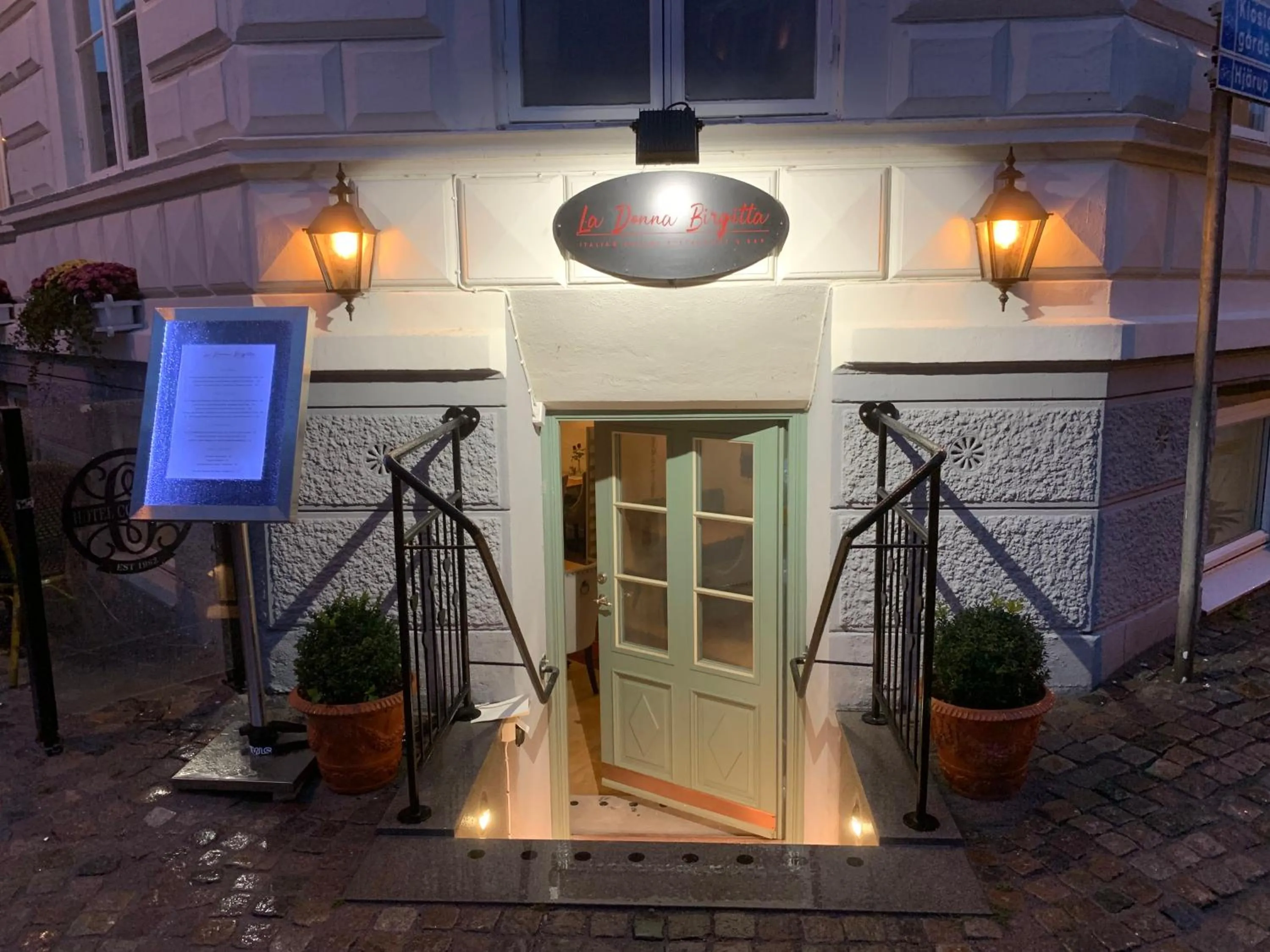 Restaurant/places to eat in Hotel Concordia