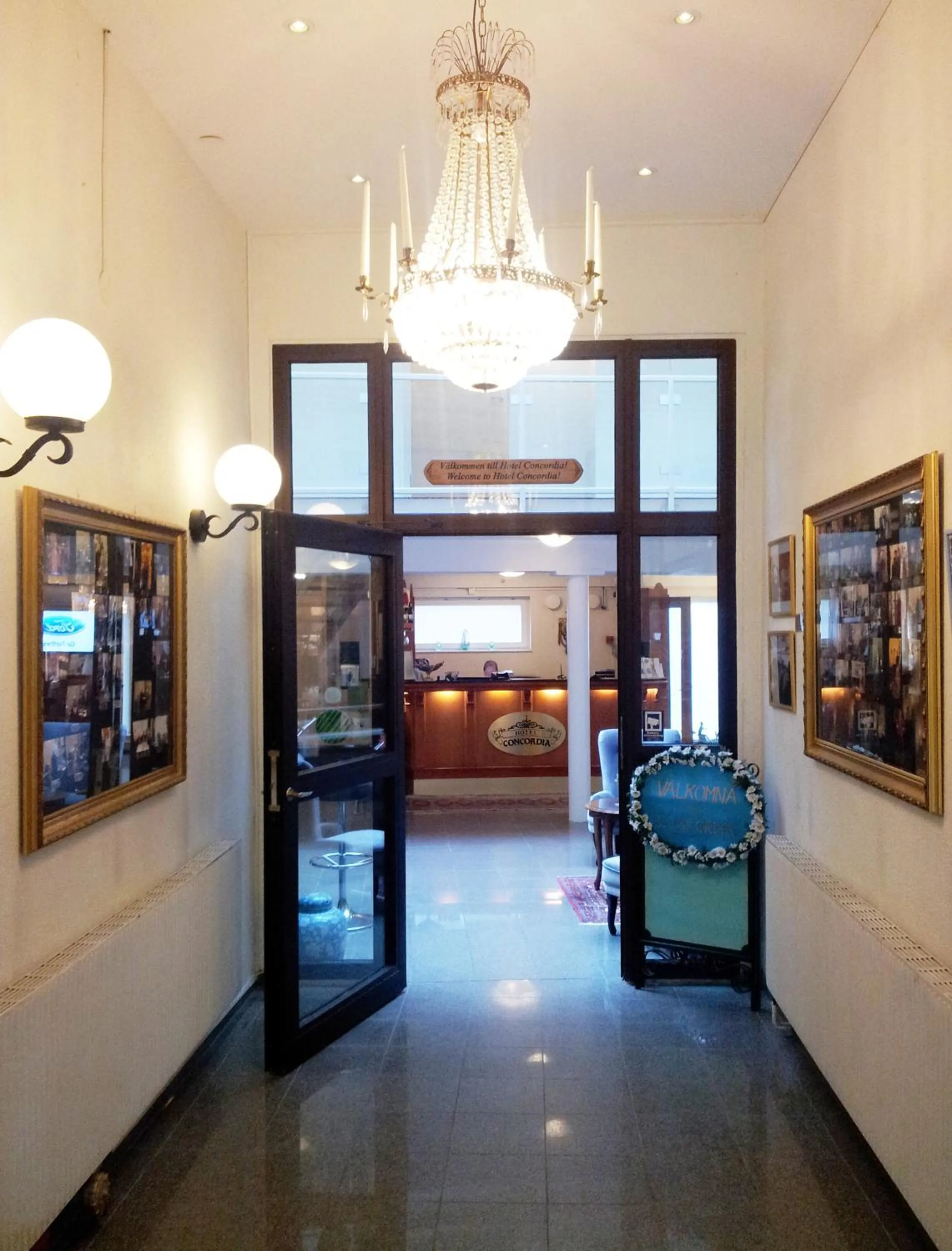 Lobby or reception in Hotel Concordia